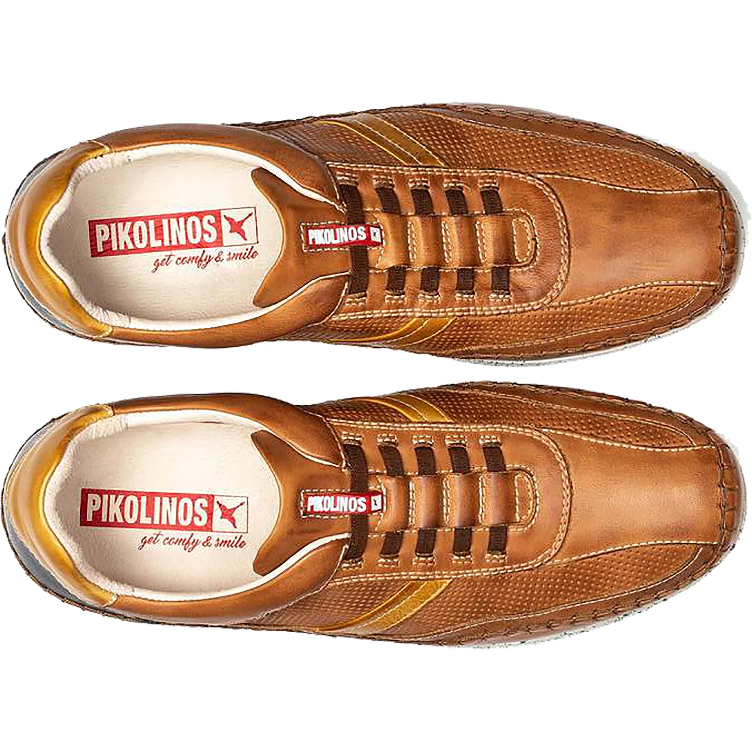 Pikolinos Fuencarral M4U-6046C1 Men's Shoes Brandy Leather - Image 2