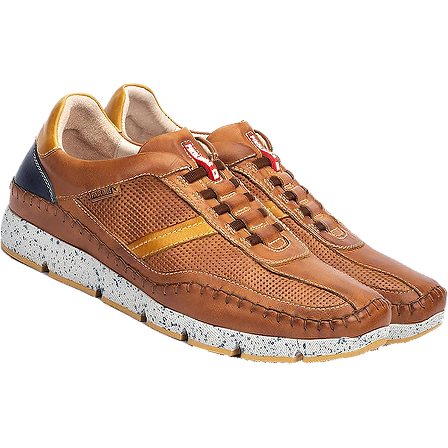 Pikolinos Fuencarral M4U-6046C1 Men's Shoes Brandy Leather - Image 3