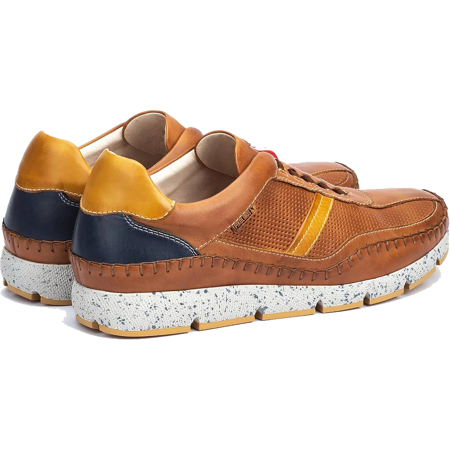 Pikolinos Fuencarral M4U-6046C1 Men's Shoes Brandy Leather - Image 4