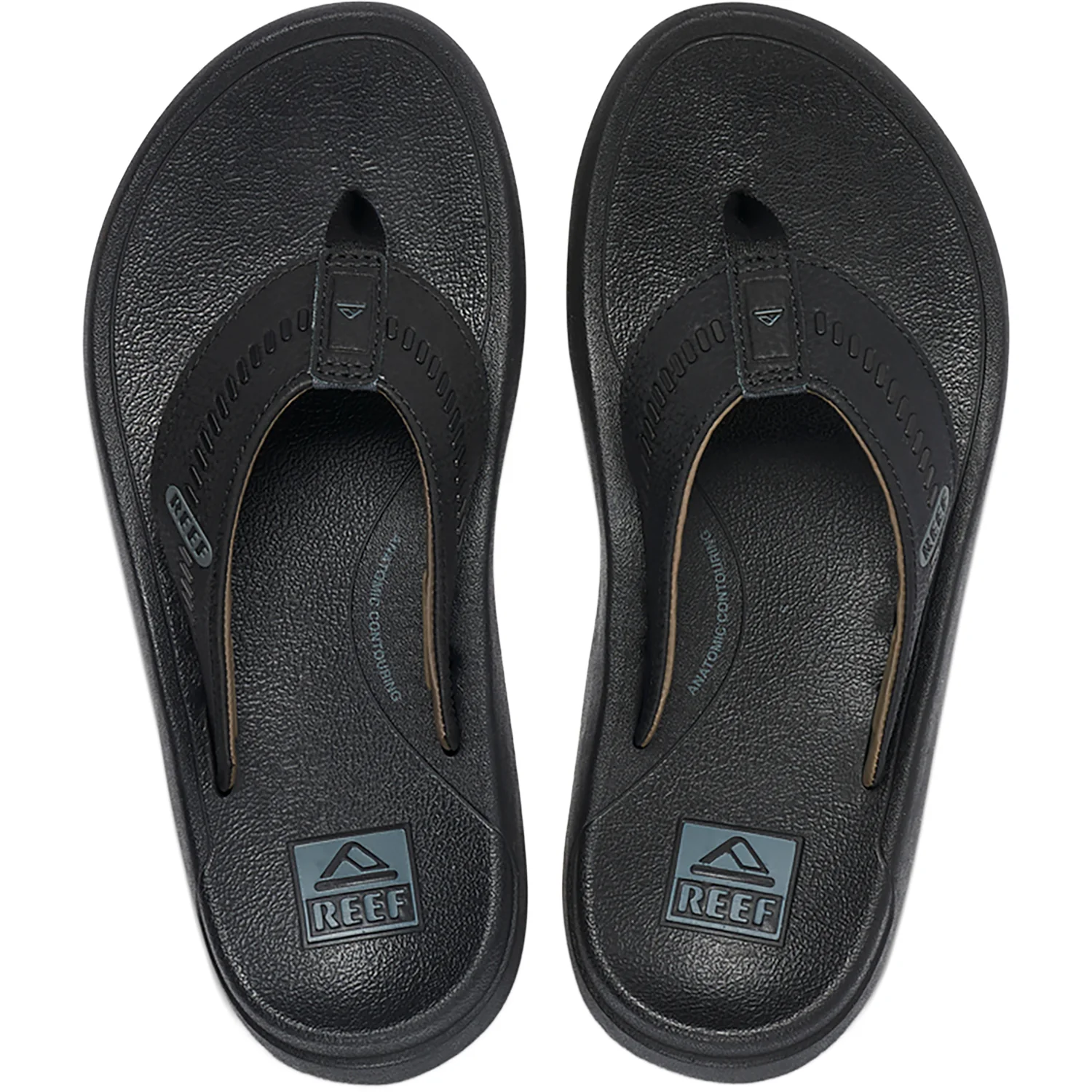 Reef Cruiser Men's Recovery Slide Sandals Sandals Black/Grey - Image 2