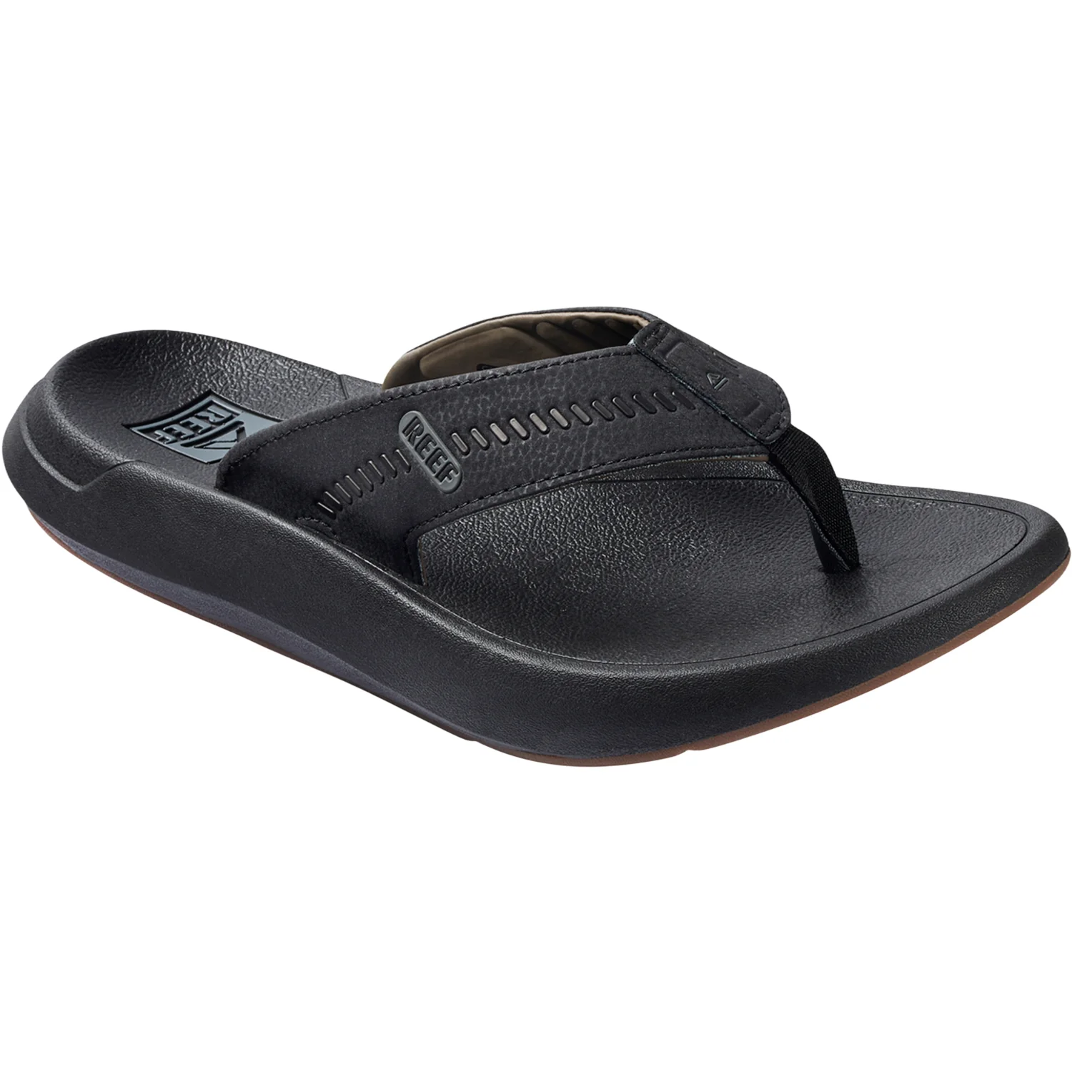 Reef Cruiser Men's Recovery Slide Sandals Sandals Black/Grey - Image 5