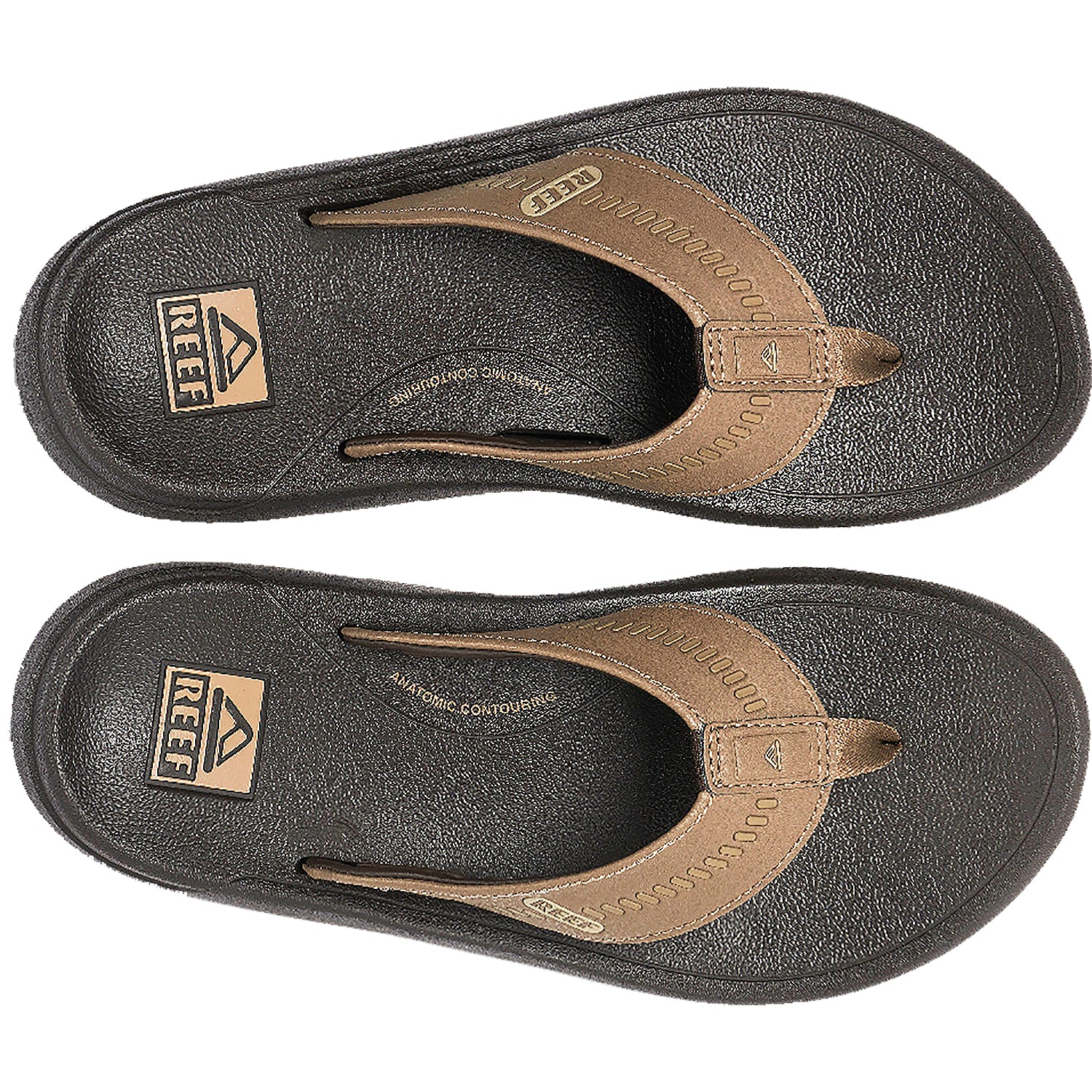 Reef Swellsole Cruiser Men's Thong Sandals Brown/Tan Synthetic - Image 2