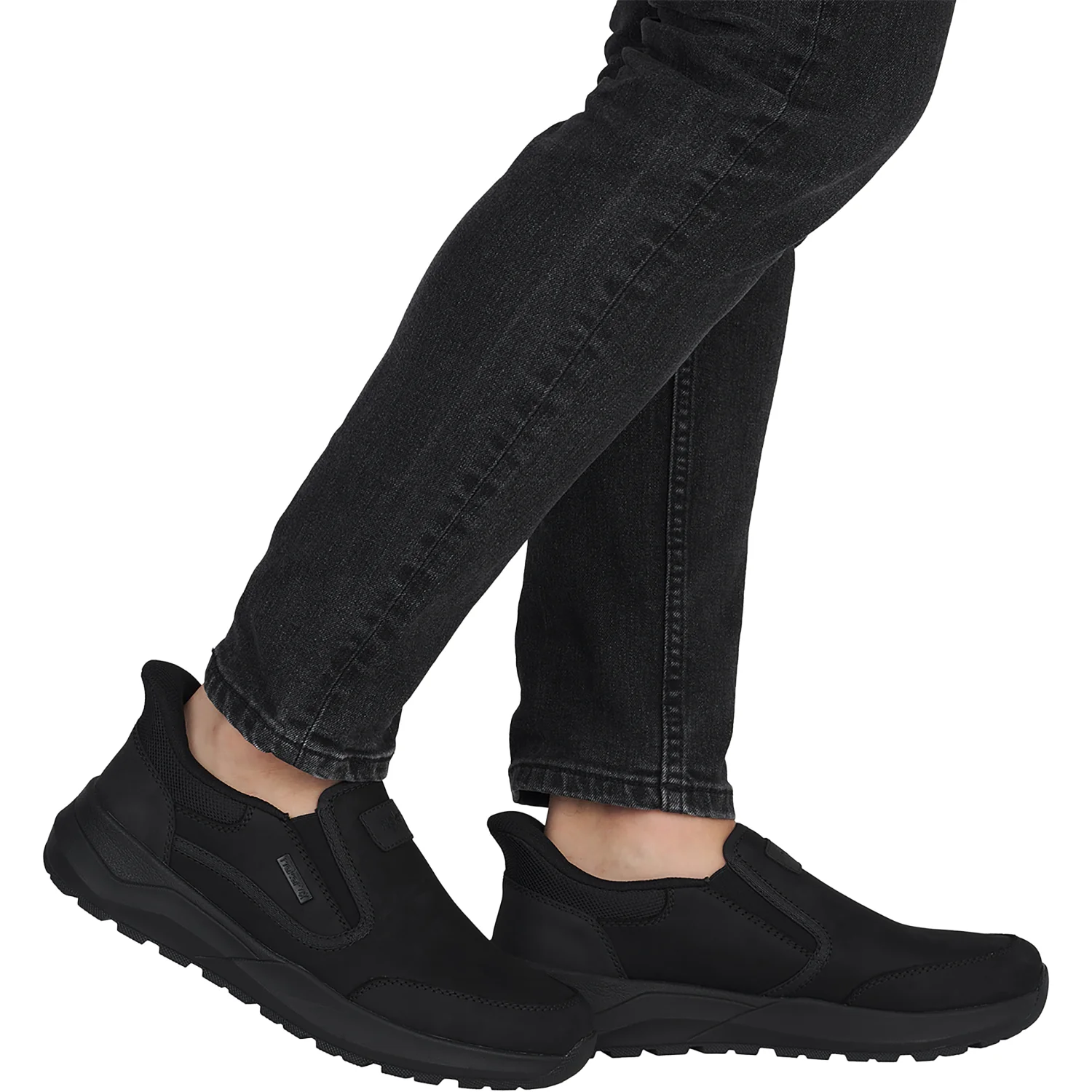 Rieker 06052-00 Thorben Men's Slip Ons Schwarz/Schwarz/Schwarz - Image 6