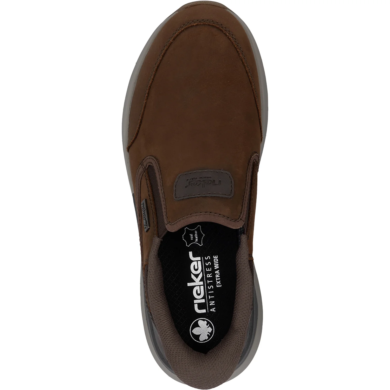 Rieker 06052-22 Thorben Men's Slip Ons Noce/Moro/Schoko - Image 2