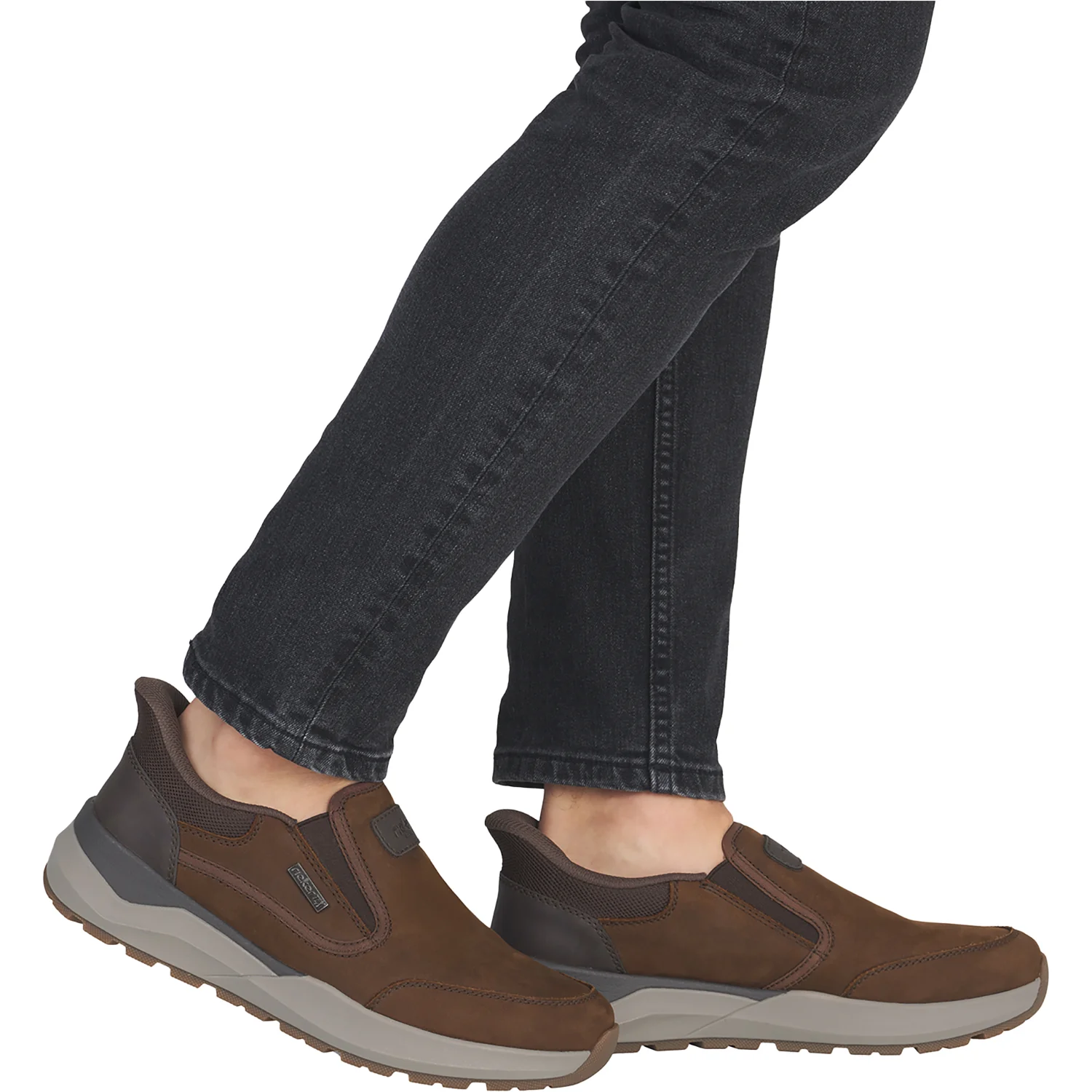 Rieker 06052-22 Thorben Men's Slip Ons Noce/Moro/Schoko - Image 6
