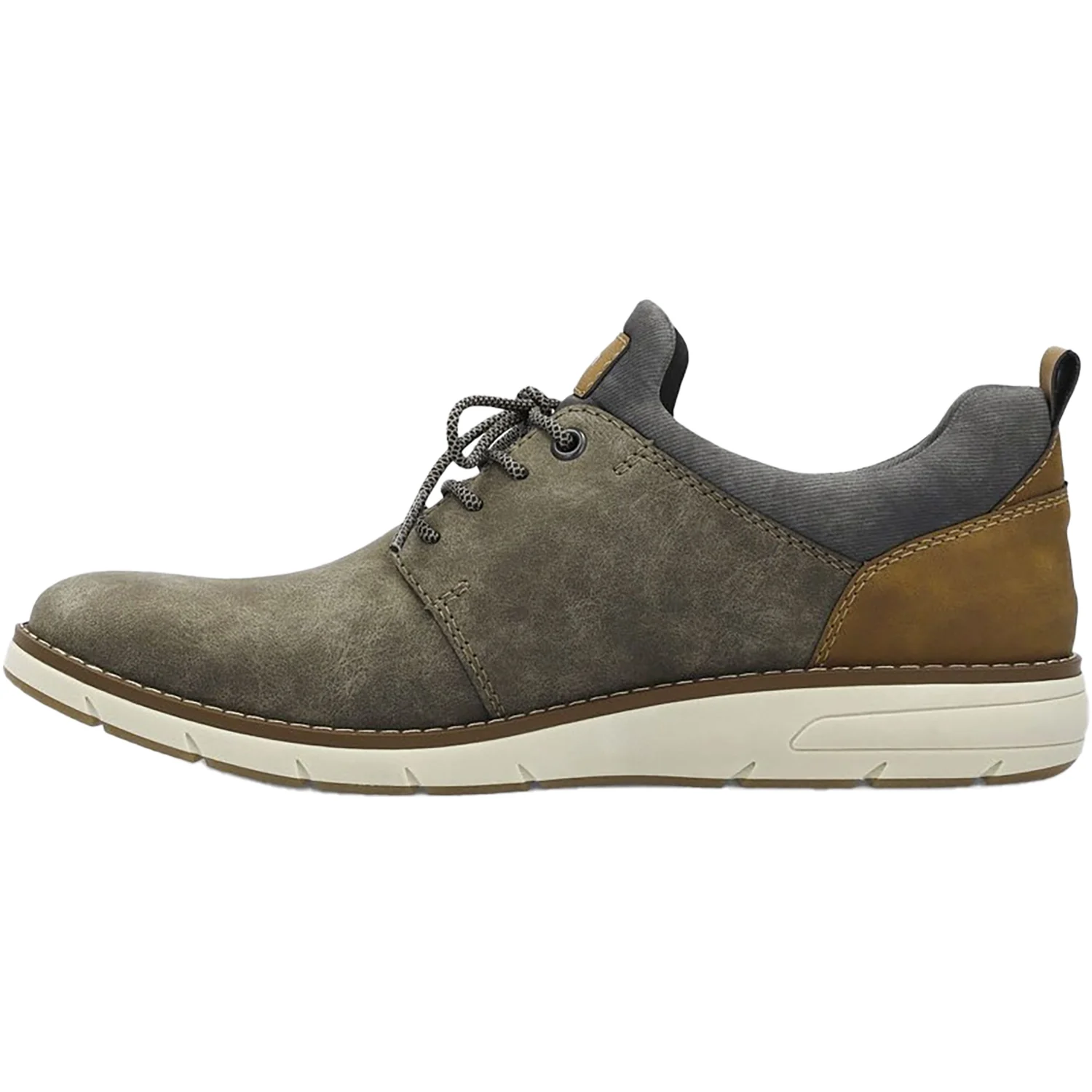 Rieker 11351-25 Dustin 51 Men's Slip Ons Kaffee/Fango/Rauch/Nuss Synthetic - Image 3