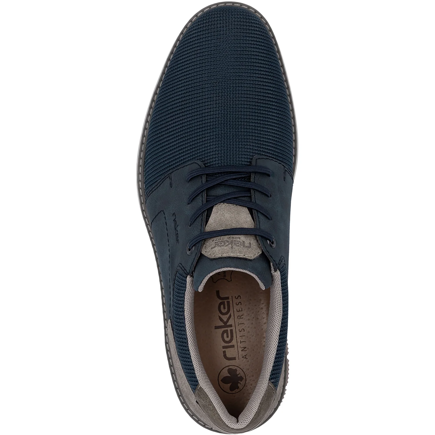 Rieker 14459-14 Mesh Men's Shoes Baltik/Midnight/Kaffee - Image 2