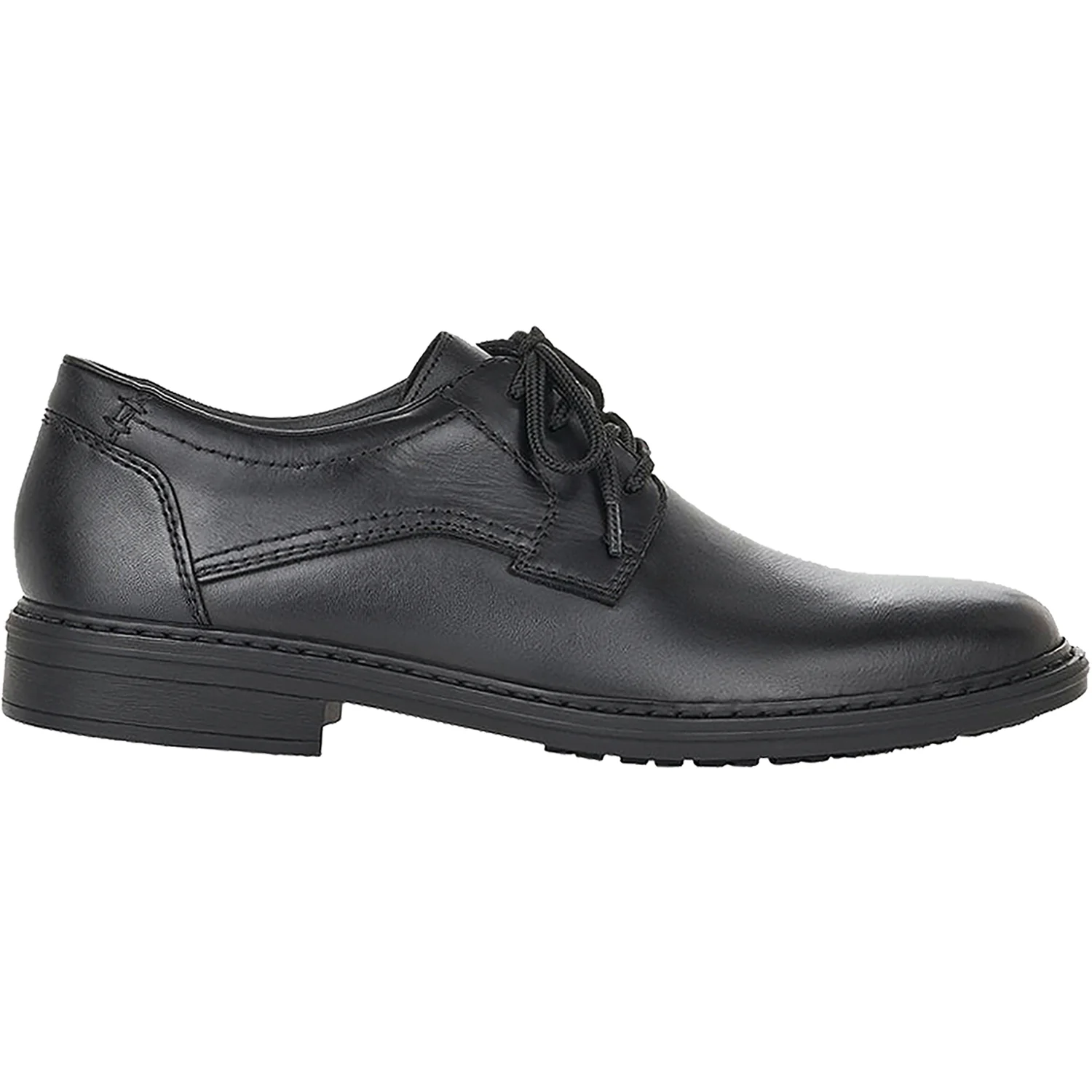 Rieker 17627-00 Dustin 27 Men's Dress Shoes Black Leather