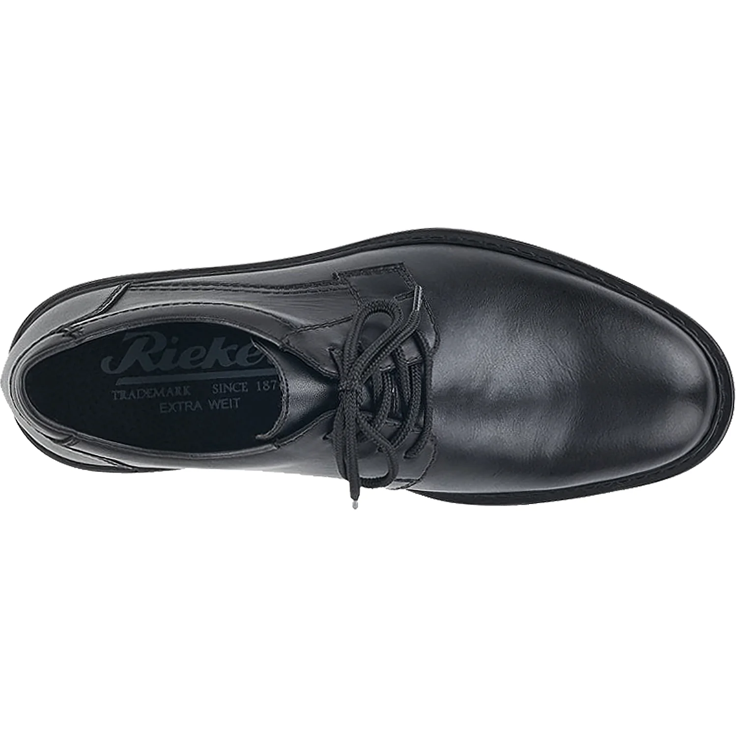 Rieker 17627-00 Dustin 27 Men's Dress Shoes Black Leather - Image 2