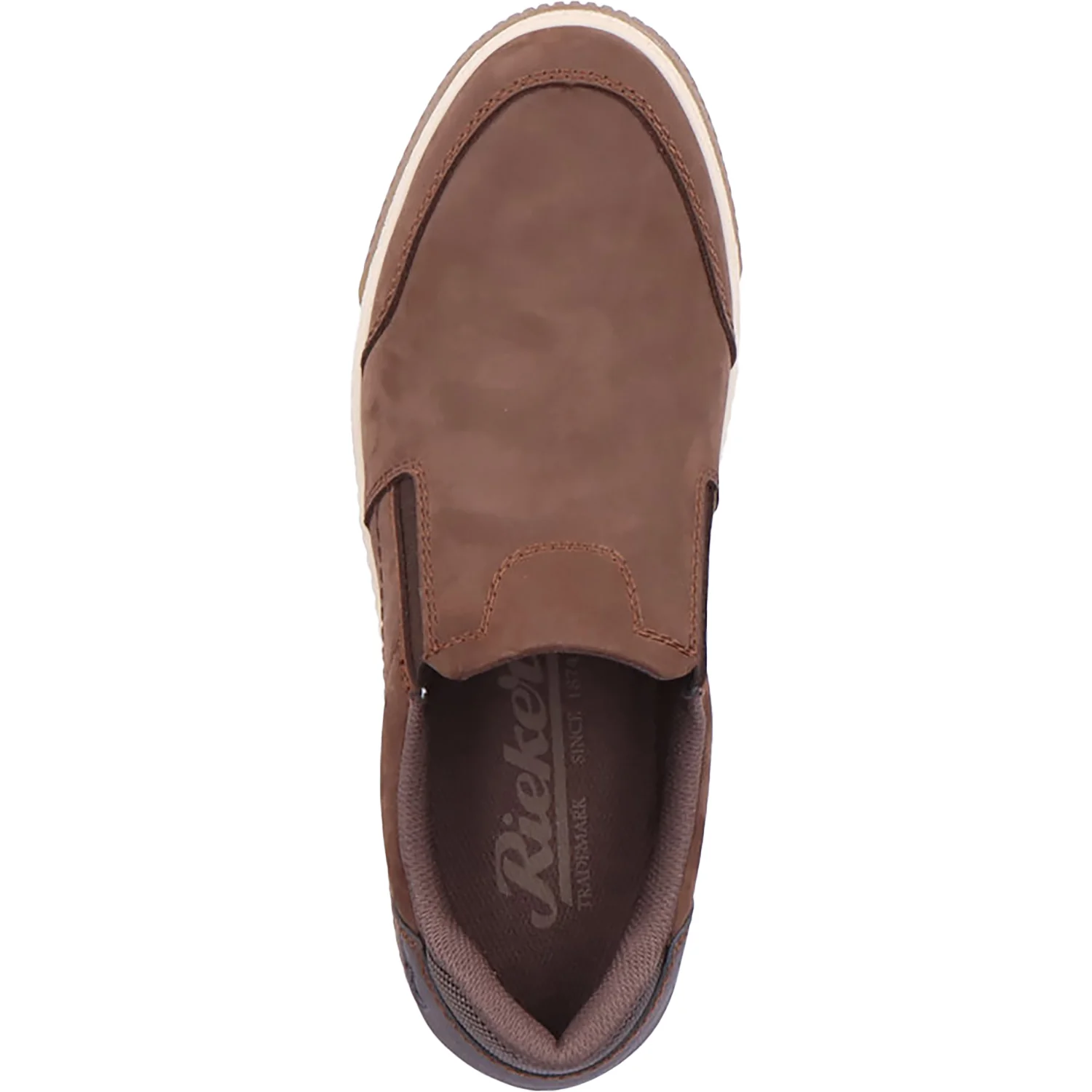 Rieker 18951-25 Rex 51 Men's Slip Ons Cigar/Moro/Braun-Schwarz - Image 2