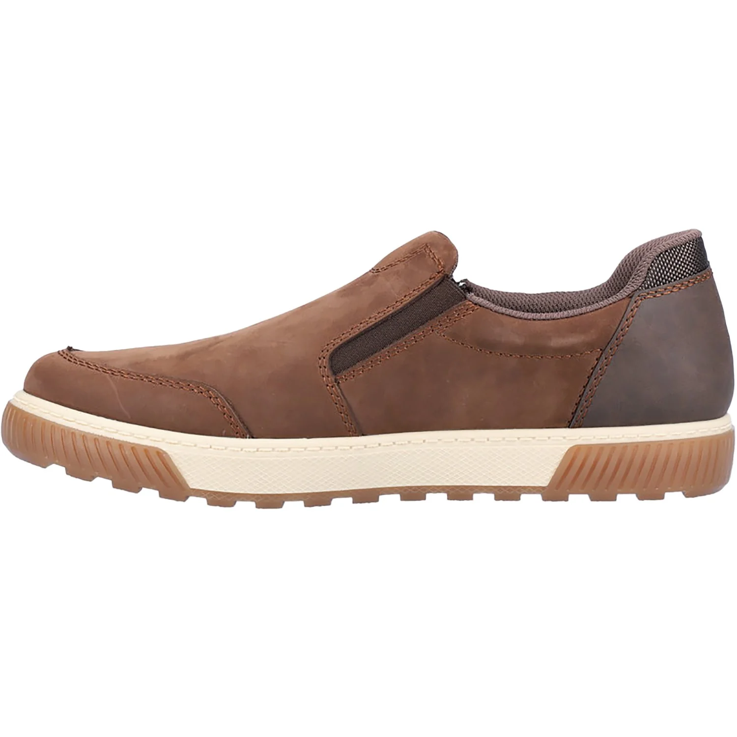 Rieker 18951-25 Rex 51 Men's Slip Ons Cigar/Moro/Braun-Schwarz - Image 3