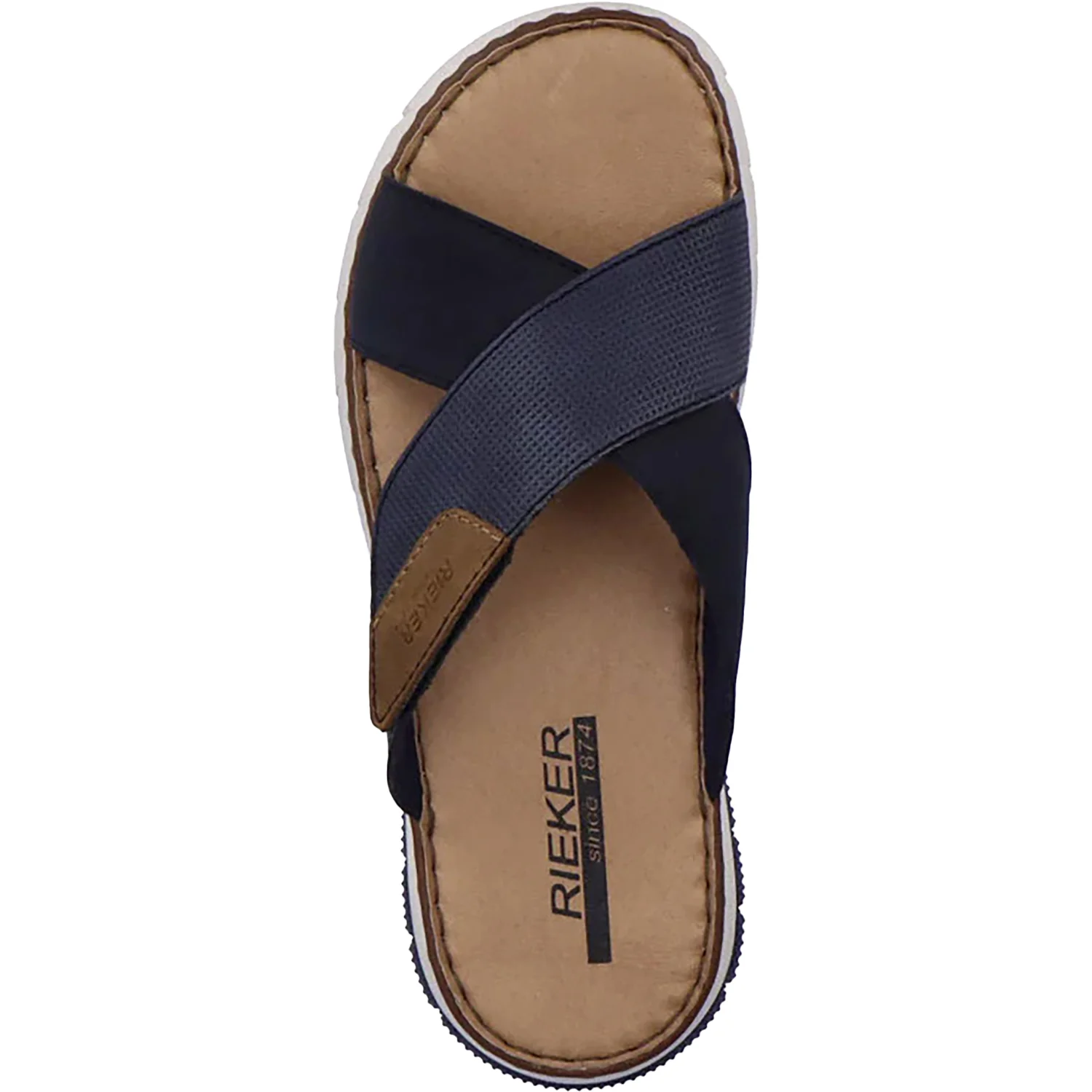 Rieker 25283-14 Cody 83 Men's Sandals Pazifik/Lake/Mandel Synthetic - Image 3