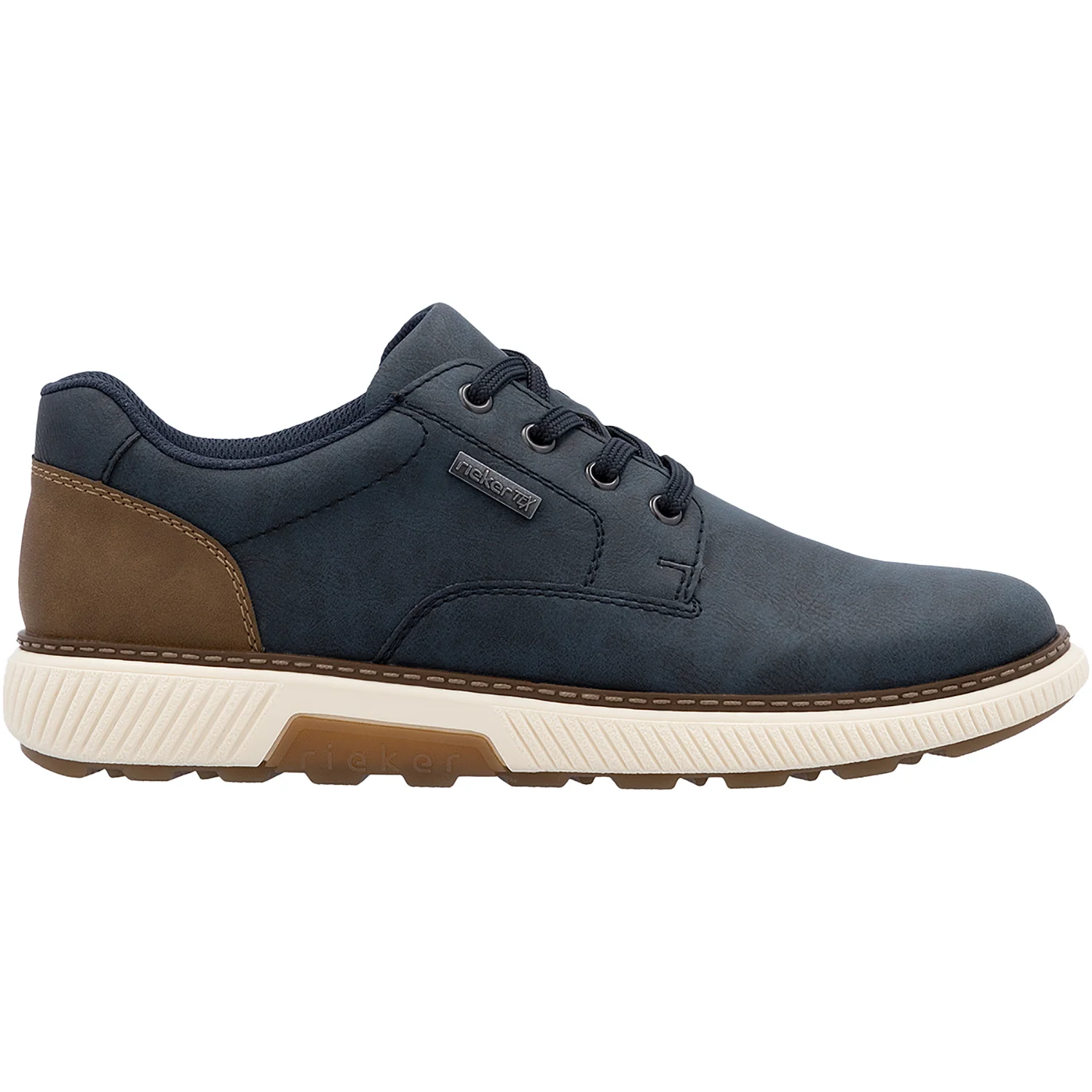 Rieker B3317-14 Stan Men's Lace Up Shoes Midnight/Muss/Lake