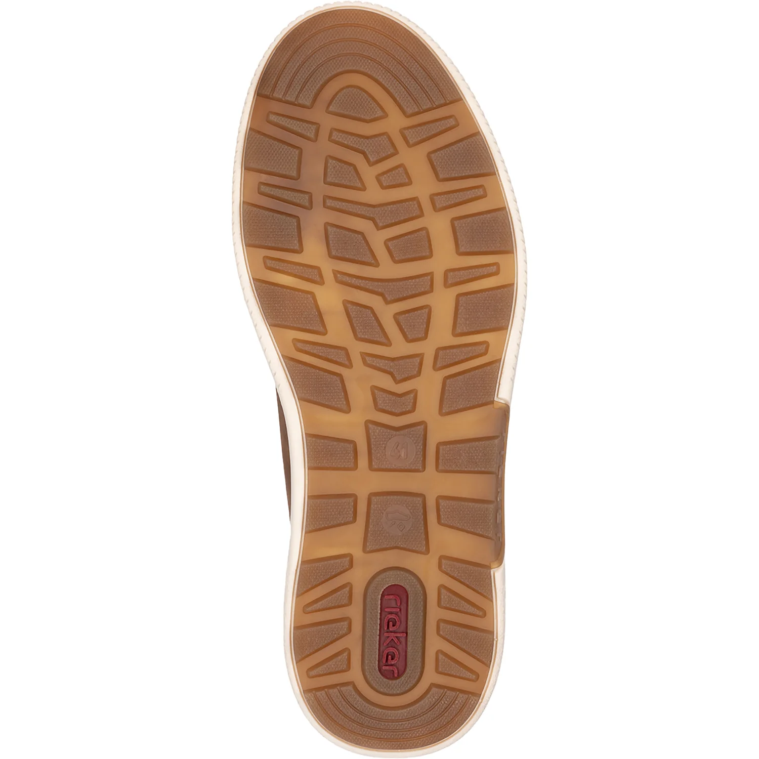Rieker B3357-24 Hands-Free Men's Hands-Free Lace Up Shoes Brown - Image 4