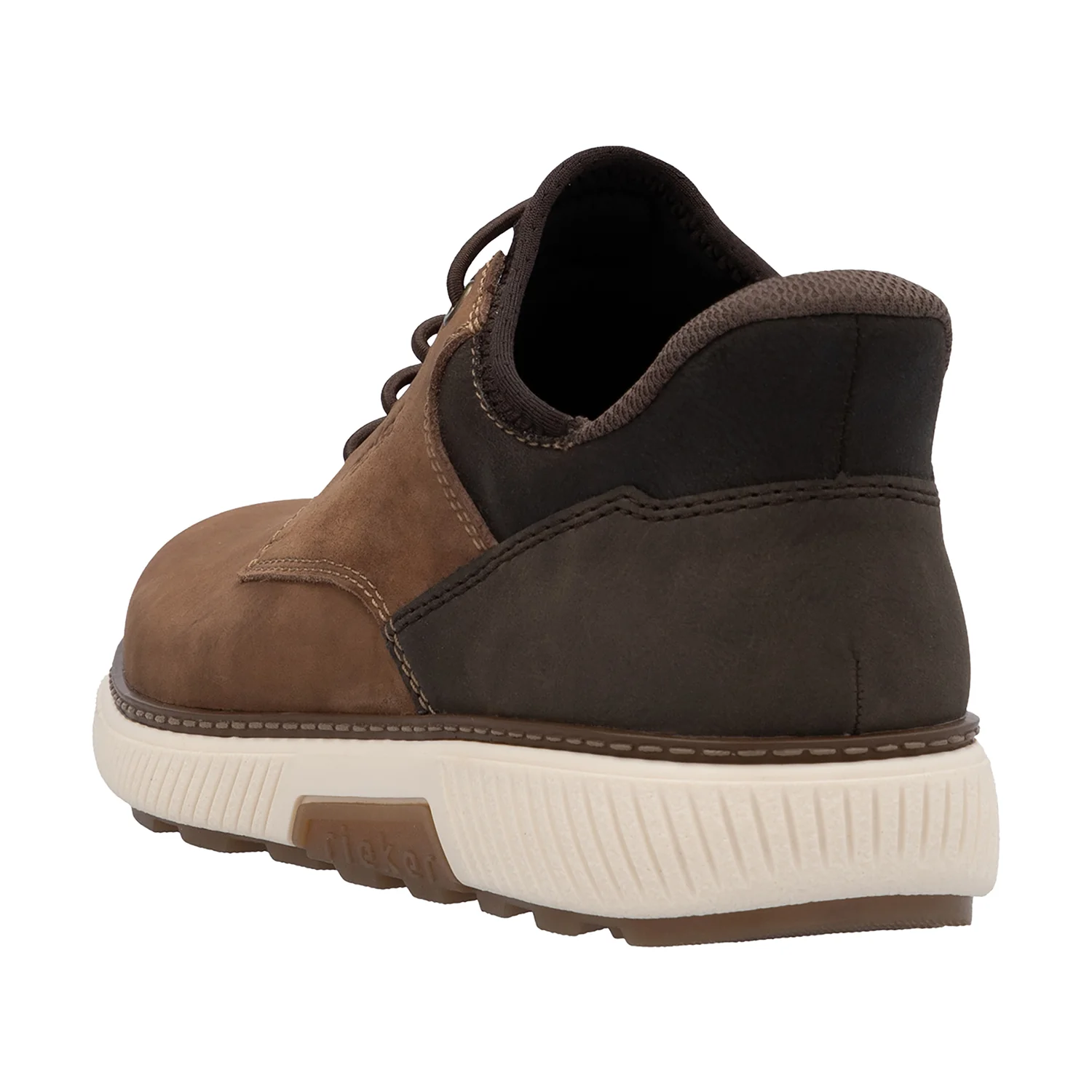 Rieker B3357-24 Hands-Free Men's Hands-Free Lace Up Shoes Brown - Image 6