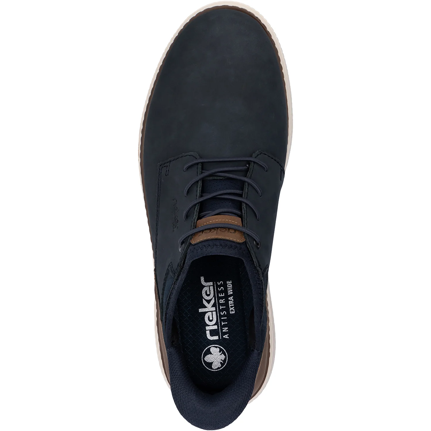 Rieker Hands-Free Men's Lace Up Shoes Slip Ons Midnight/Pazifik - Image 2