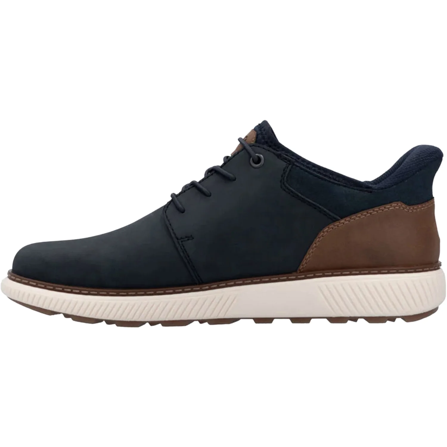 Rieker Hands-Free Men's Lace Up Shoes Slip Ons Midnight/Pazifik - Image 3