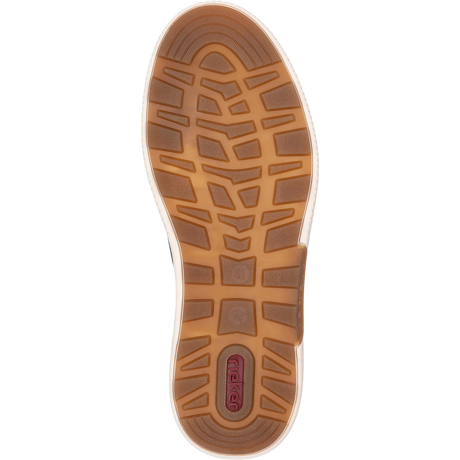 Rieker Hands-Free Men's Lace Up Shoes Slip Ons Midnight/Pazifik - Image 4