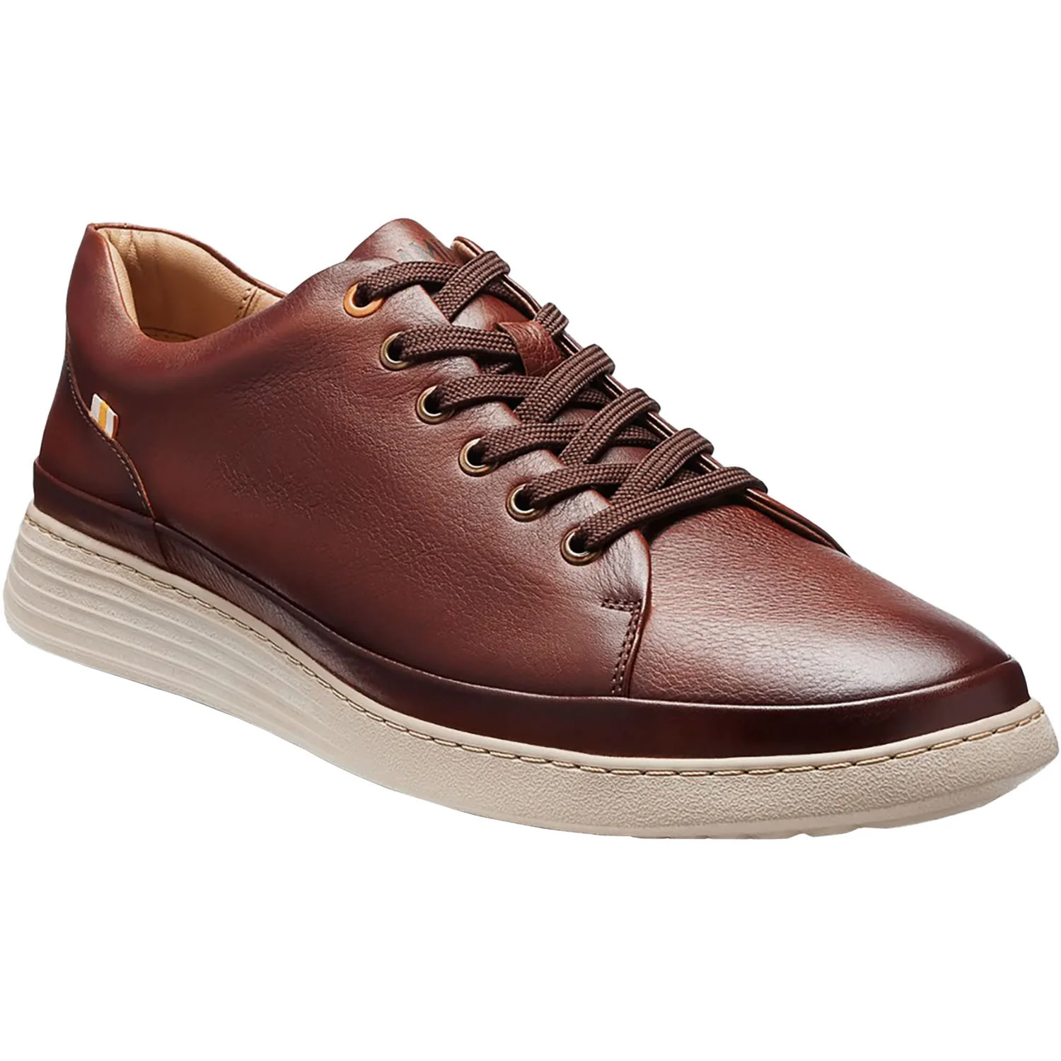 Samuel Hubbard Featherlight Fast Men's Lace Up Shoes Cognac Leather - Image 3