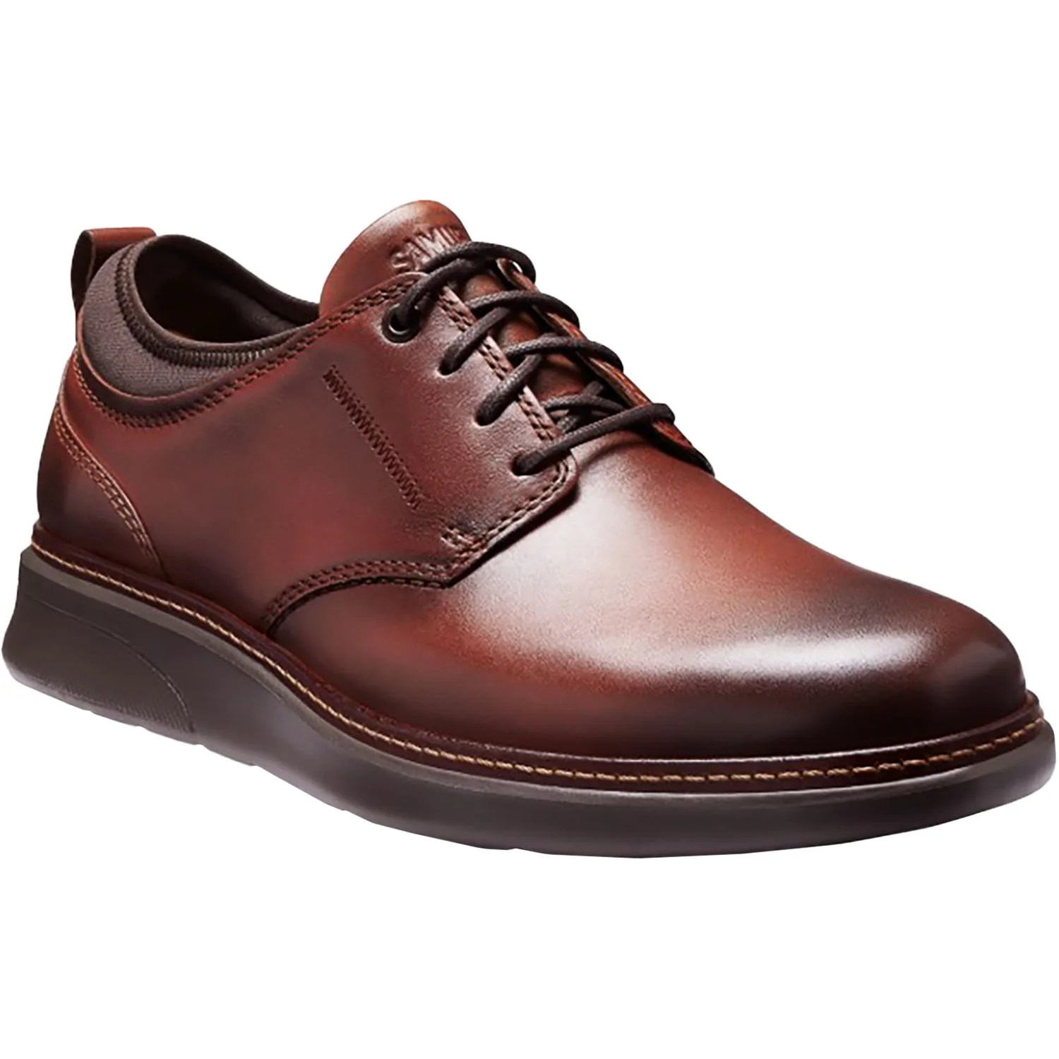 Samuel Hubbard Rafael Lace-Up Men's Lace Up Shoes Cognac Leather - Image 3