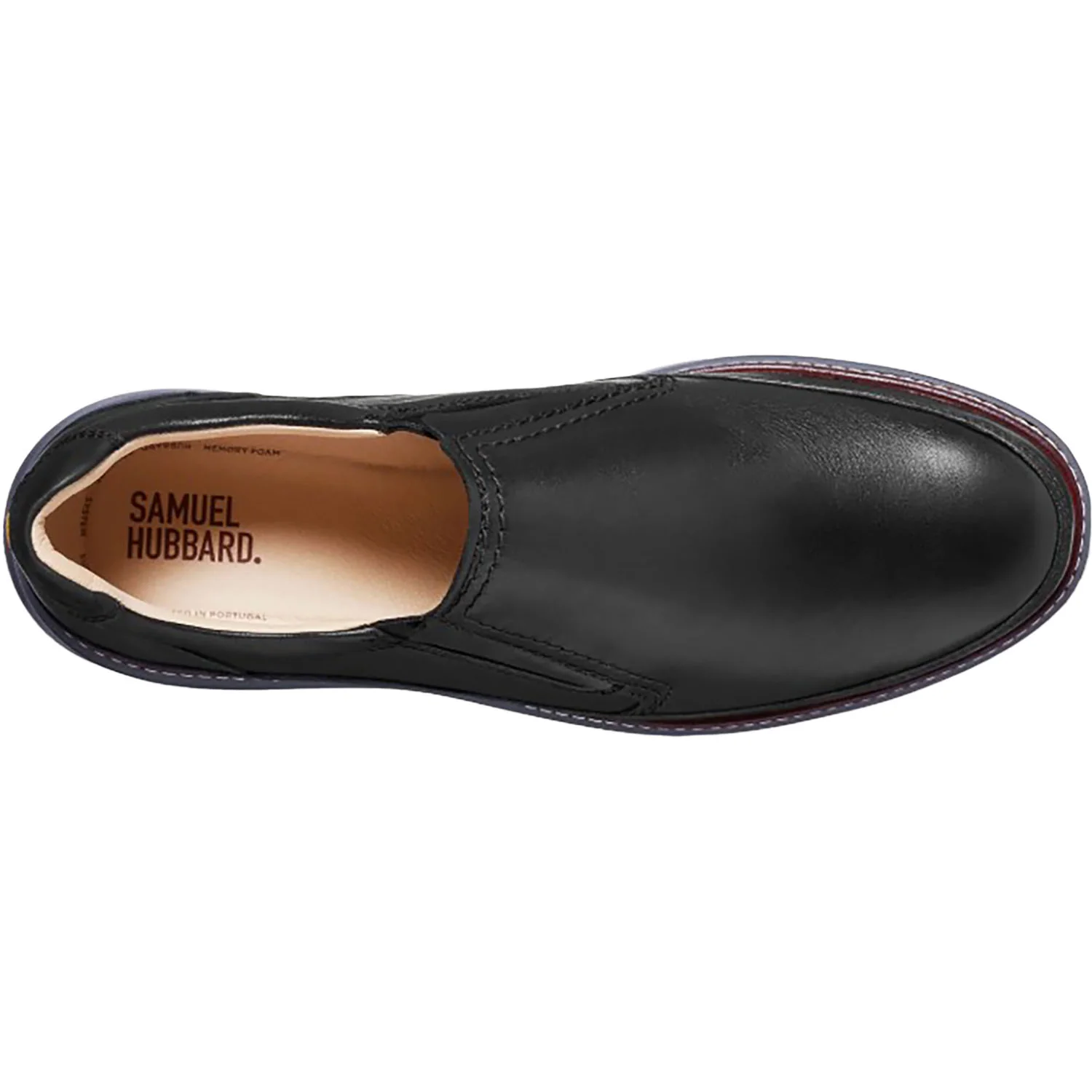 Samuel Hubbard Rafael Men's Slip Ons Black Leather - Image 2