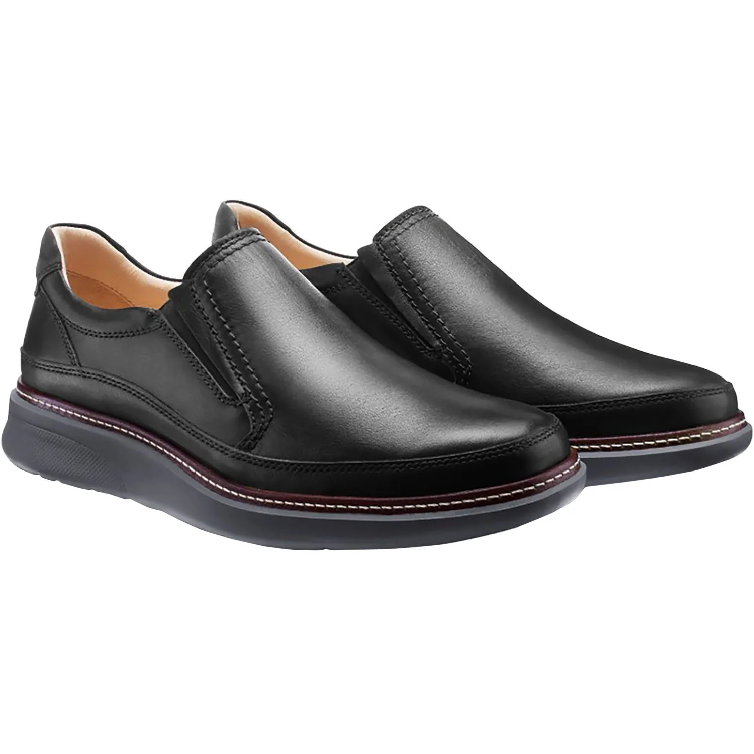 Samuel Hubbard Rafael Men's Slip Ons Black Leather - Image 6