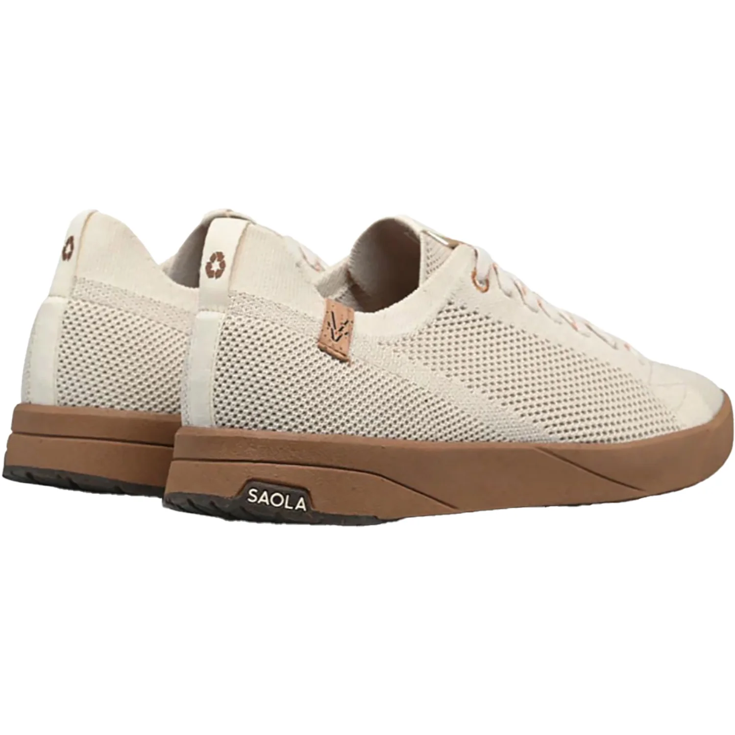 Saola Cannon Knit 20 Men's Vegan Sneakers Dune - Image 3