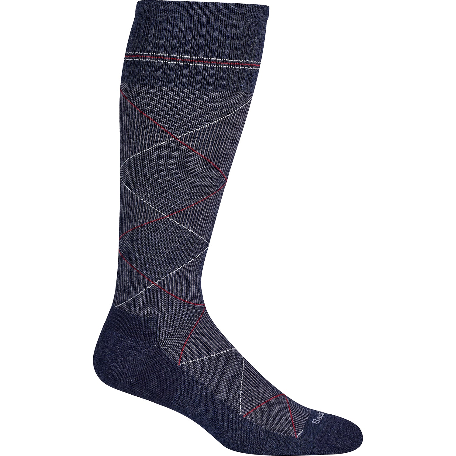 Sockwell 20-30 Men's Compression Socks Scottie Denim