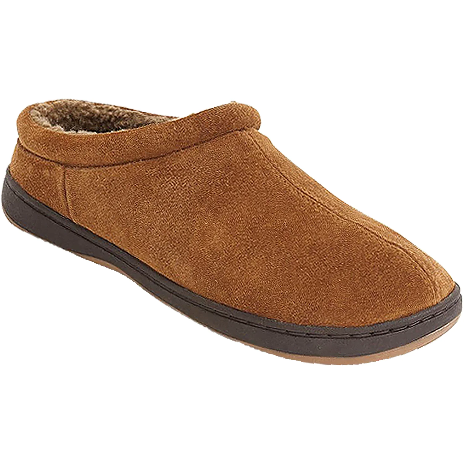 Tempur-Pedic Arlow Men's Slippers Chestnut Suede - Image 3