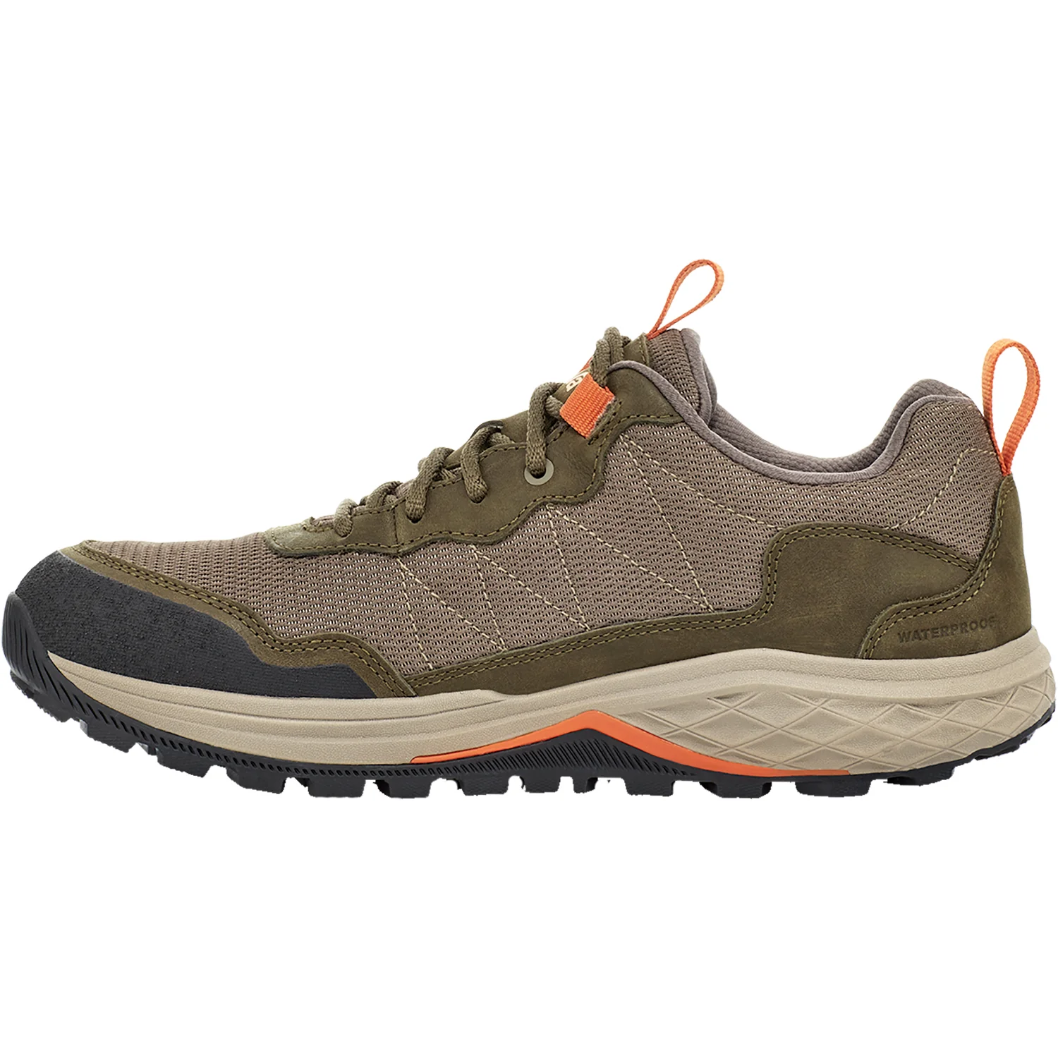 Men's Teva Ridgeview RP Low Dark Olive Leather/Mesh - Image 3