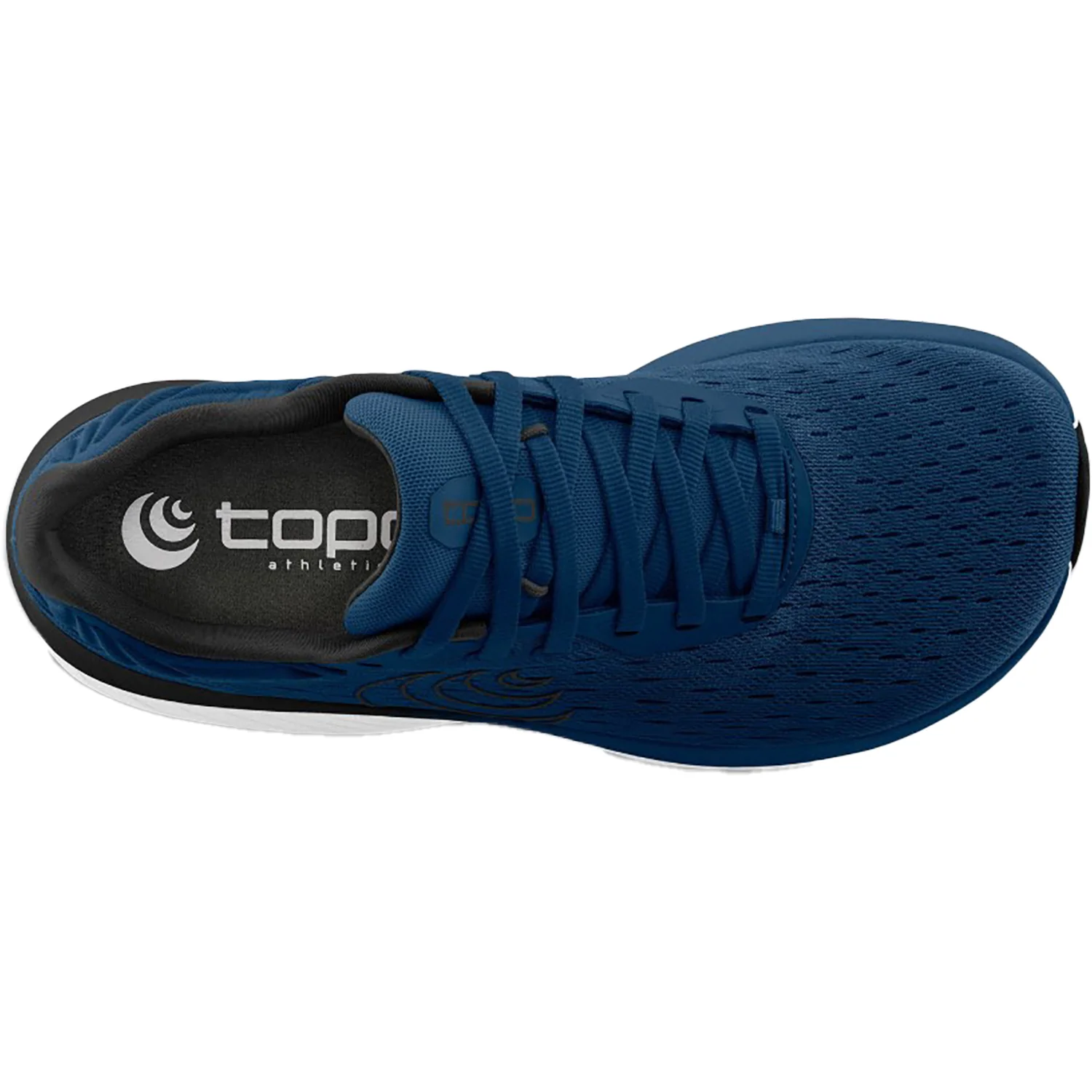 Topo Atmos (Neutral Support) Men's Athletic Shoes Navy/White Mesh - Image 2