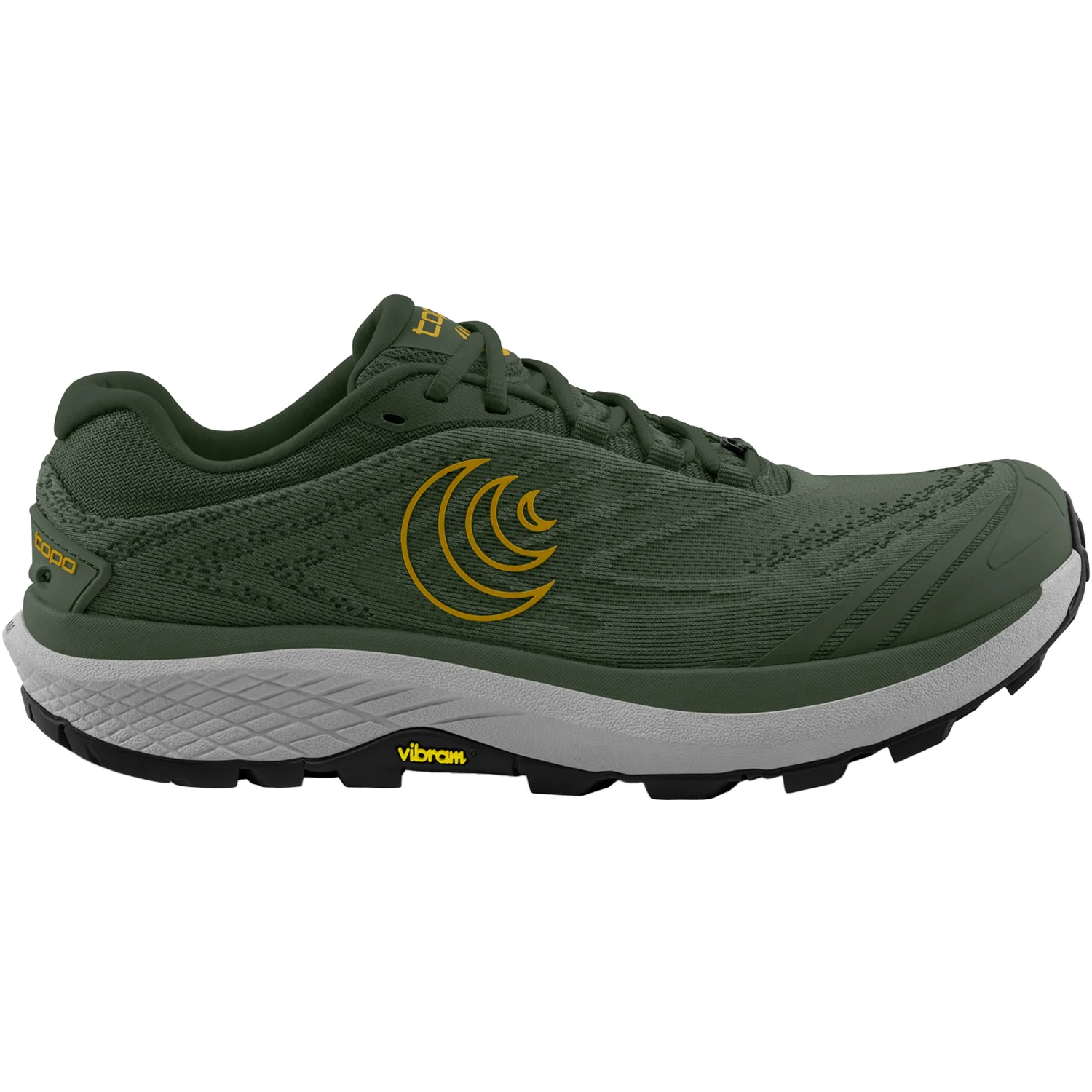 Topo Pursuit 2 Men's Trail Shoes Green/Orange Mesh