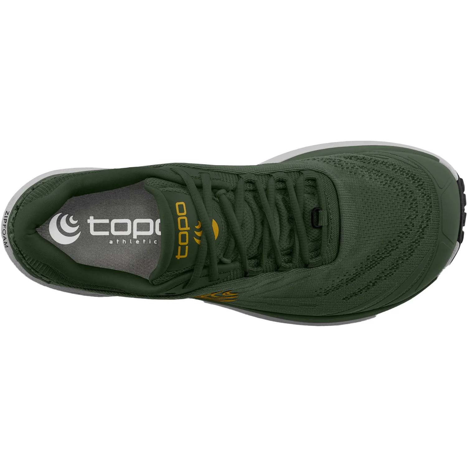 Topo Pursuit 2 Men's Trail Shoes Green/Orange Mesh - Image 2