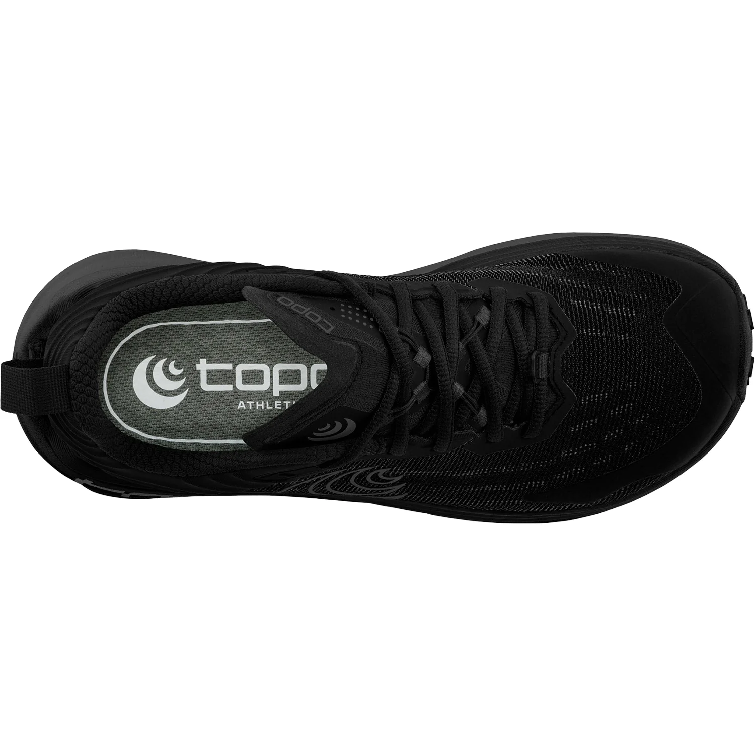 Topo Vista Men's Trail Running Black/Black - Image 2
