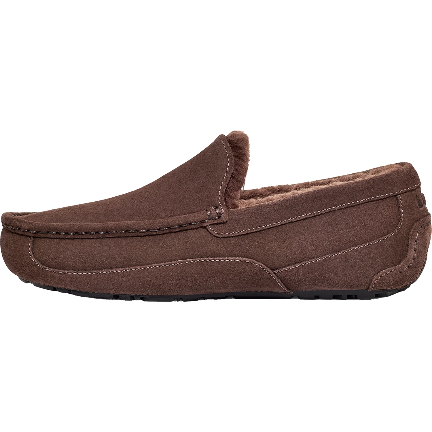 UGG Ascot Men's Slippers Dusted Cocoa Suede - Image 3