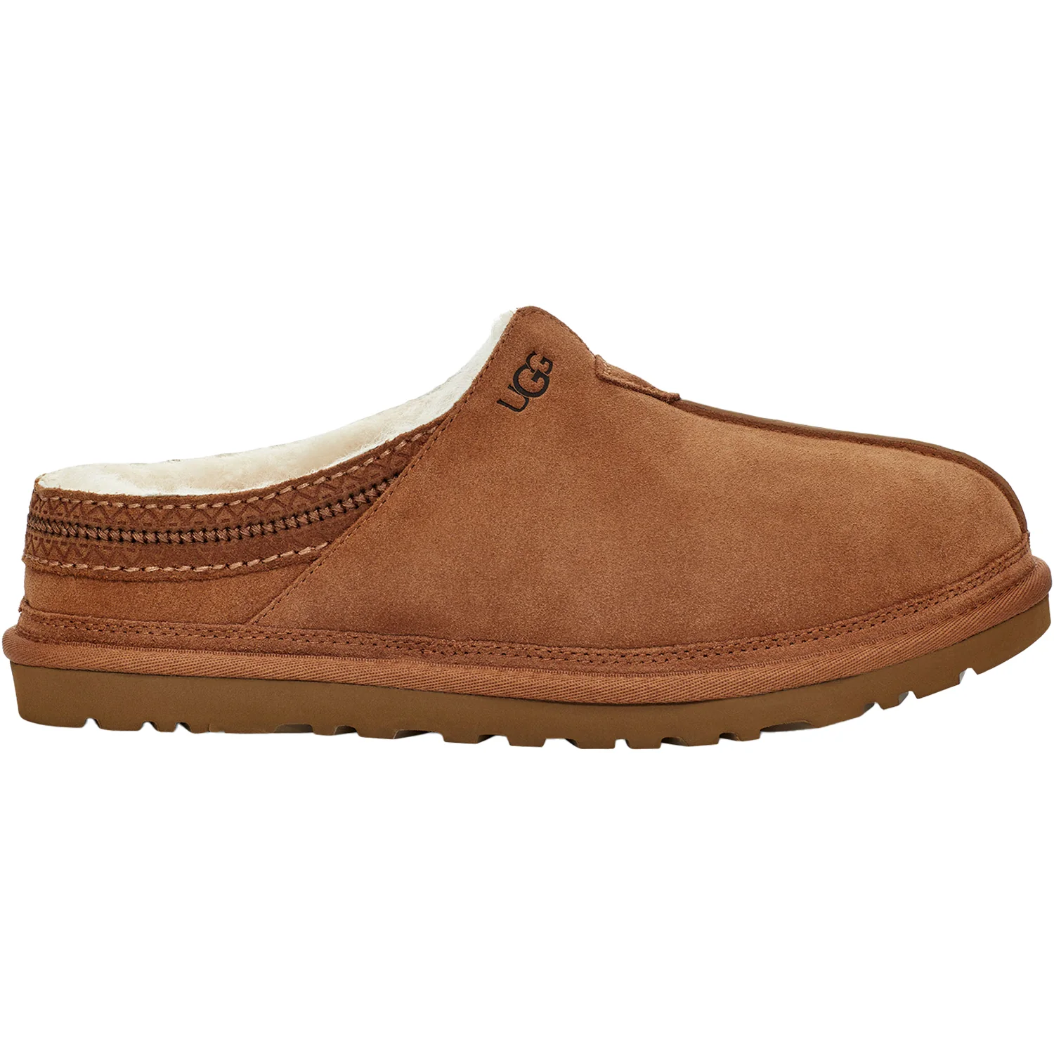 UGG Neuman Men's Chestnut Slippers Chestnut Suede
