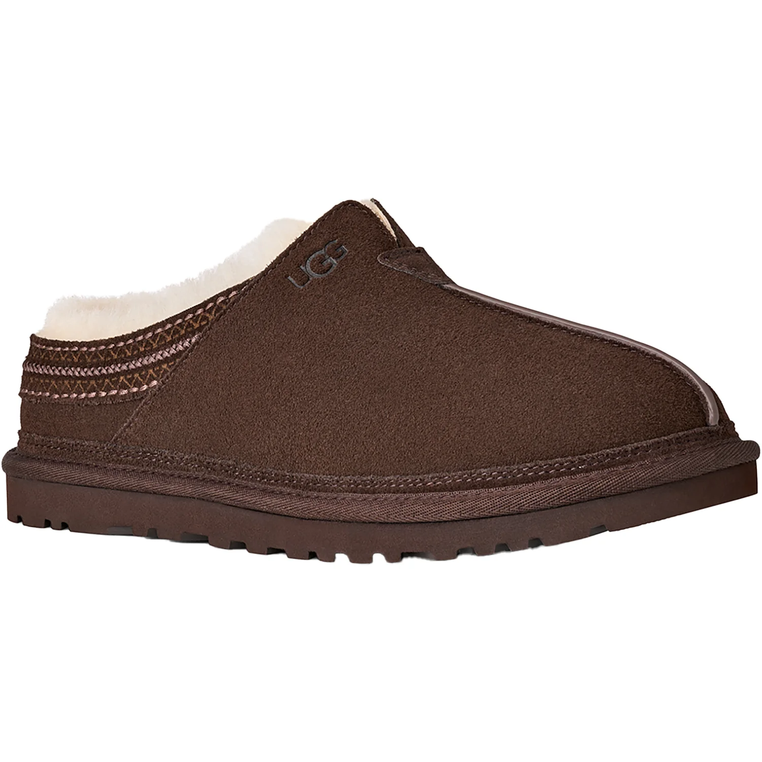 UGG Neuman Men's Slippers Open-Back Dusted Cocoa - Image 5