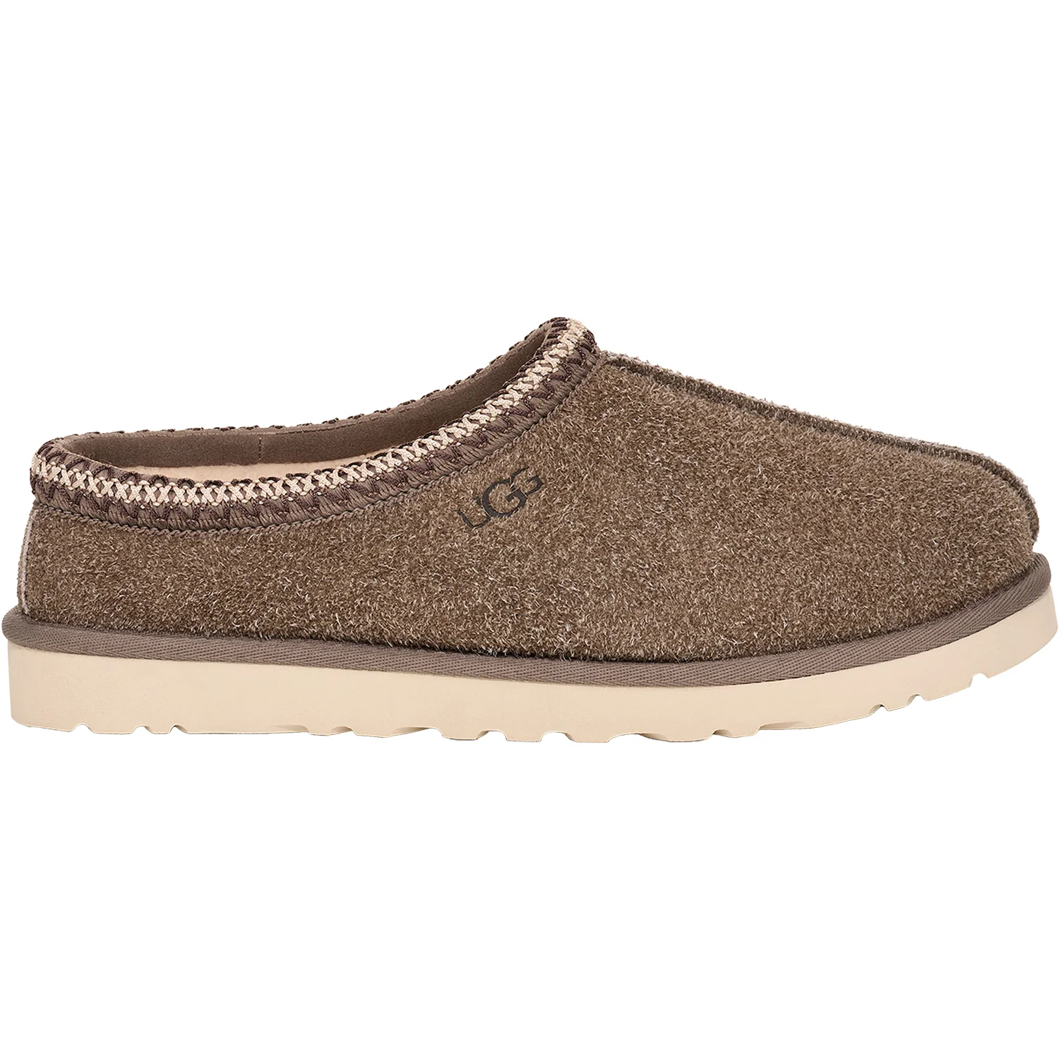 UGG Tasman Shaggy - Men's Slippers Open Back Smoke Plume