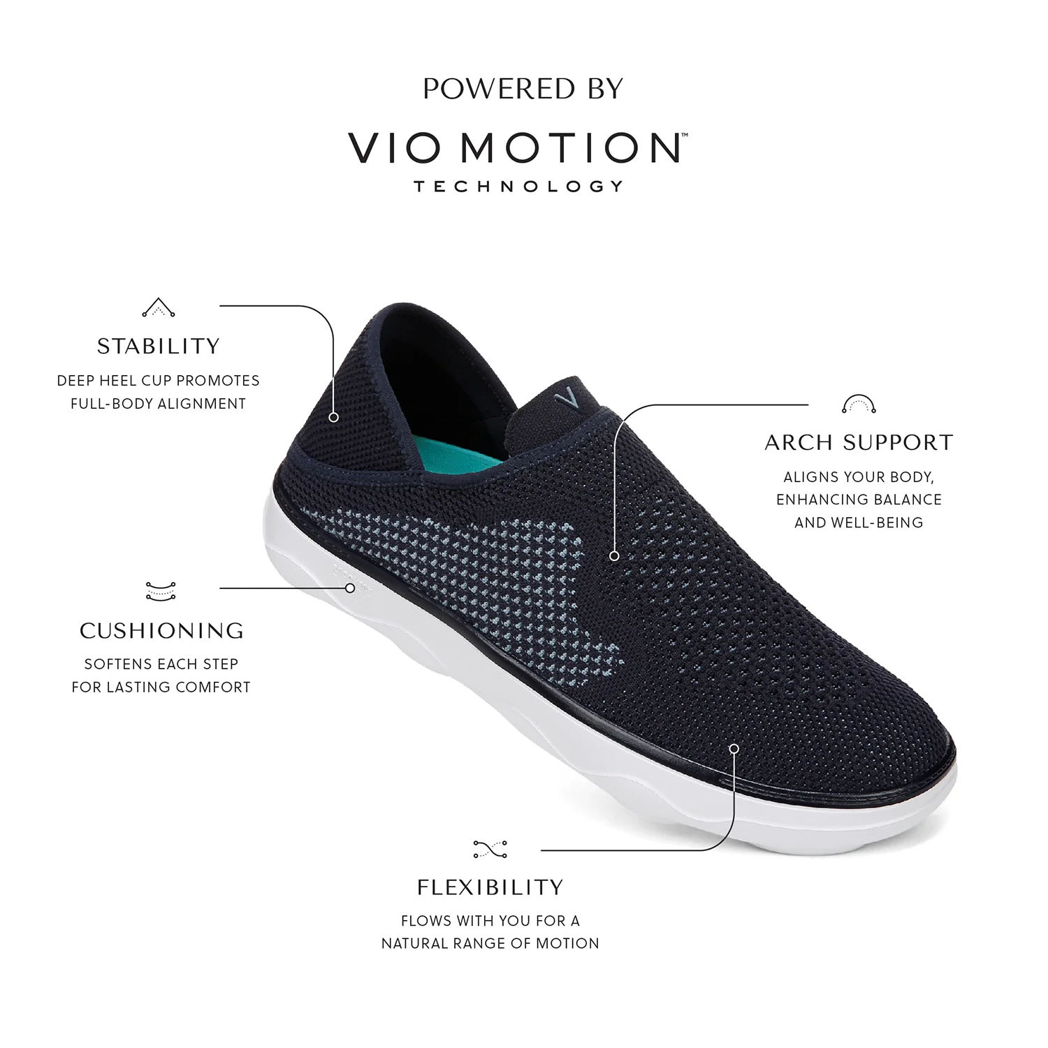 Vionic Sage Rx Men Men's Slip Ons Black - Image 10
