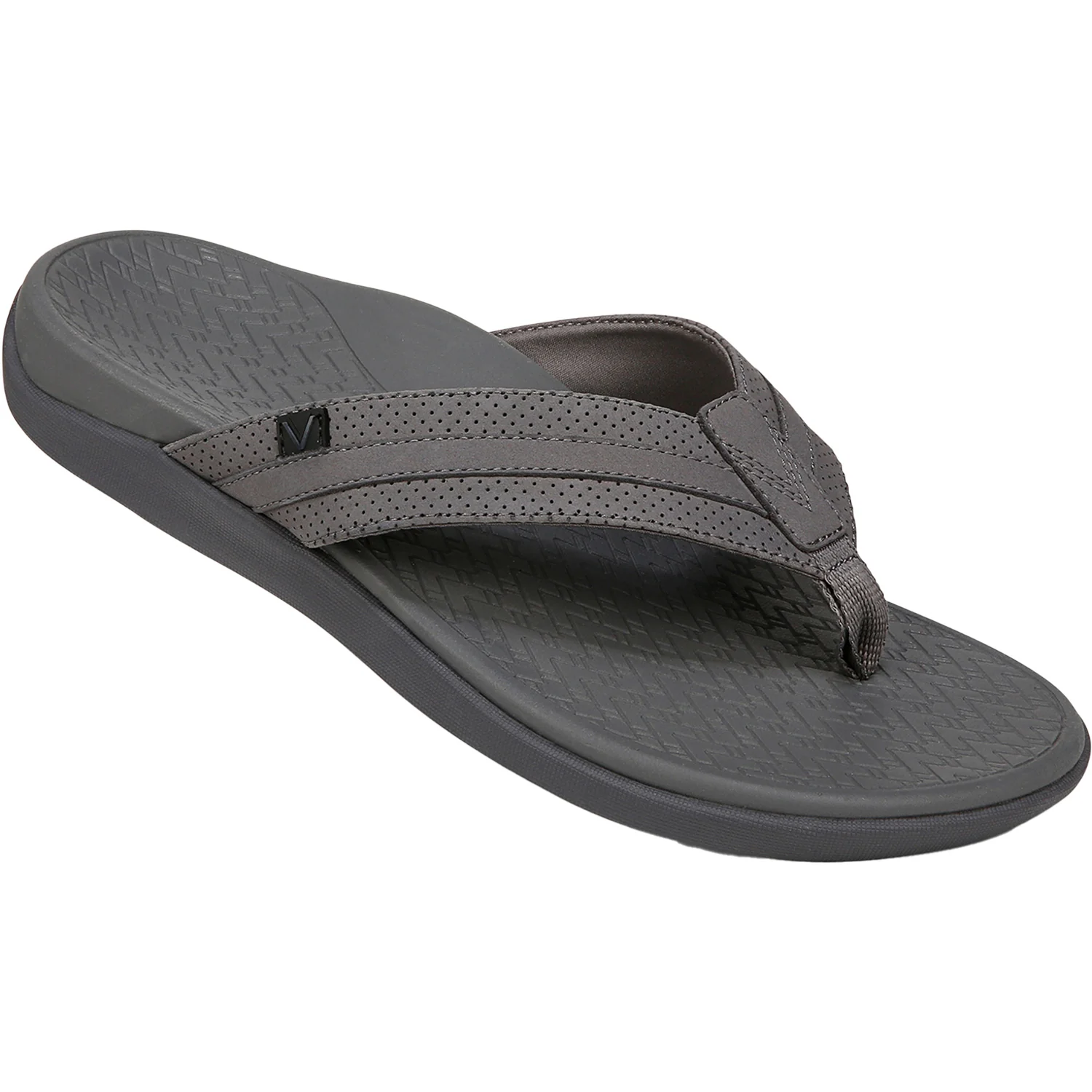Vionic Tide II Men's Sandals Thong Sandals Charcoal - Image 6