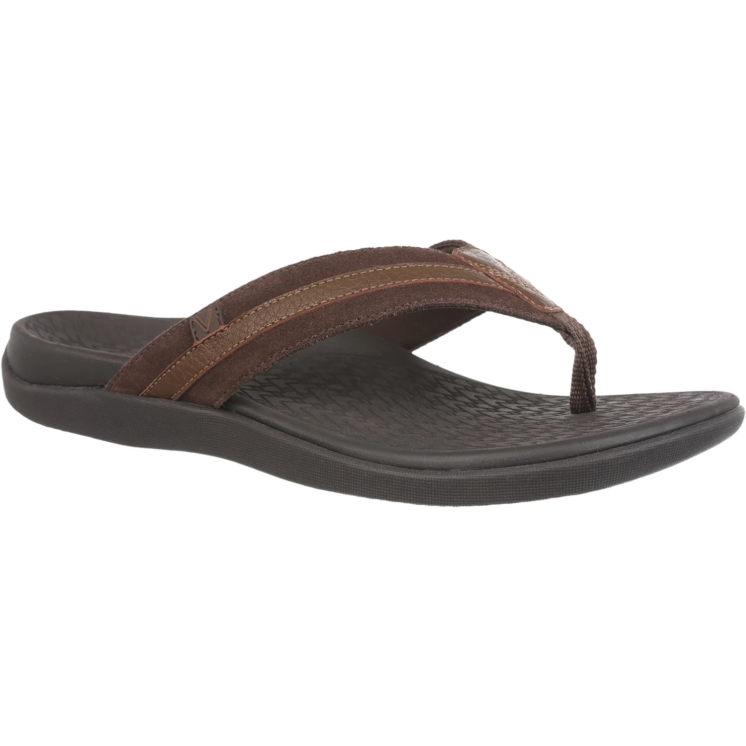 Vionic Tide II Men's Sandals Thong Sandals Chocolate Ganache