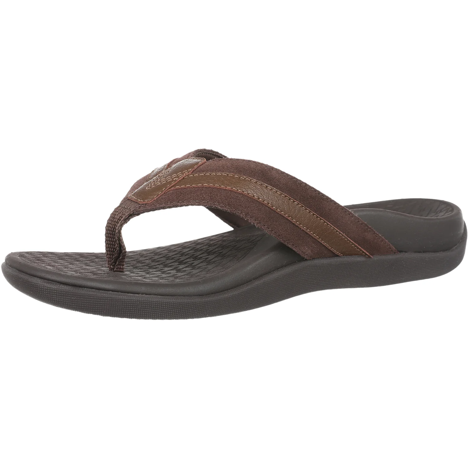 Vionic Tide II Men's Sandals Thong Sandals Chocolate Ganache - Image 3