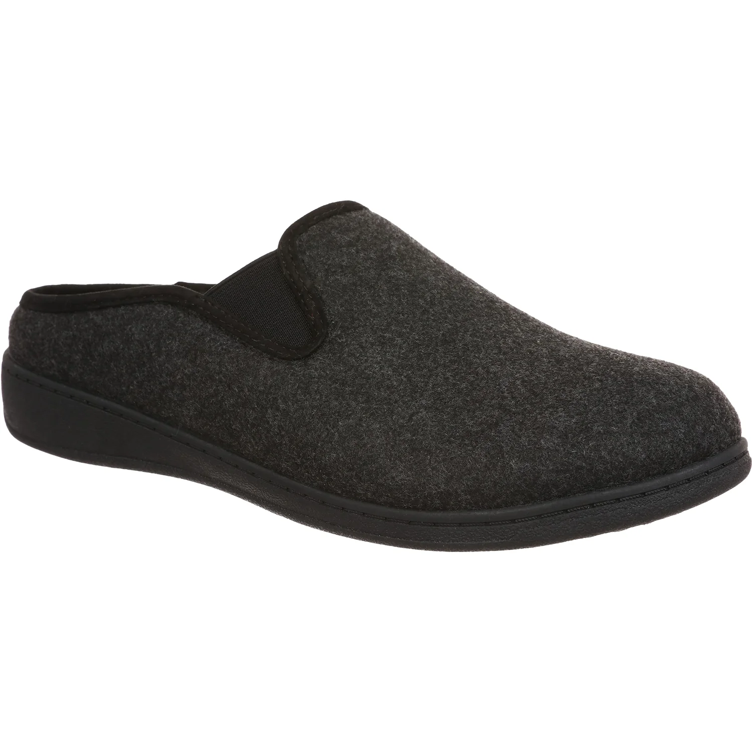 Vionic Unwind Wool Men's Slippers Black