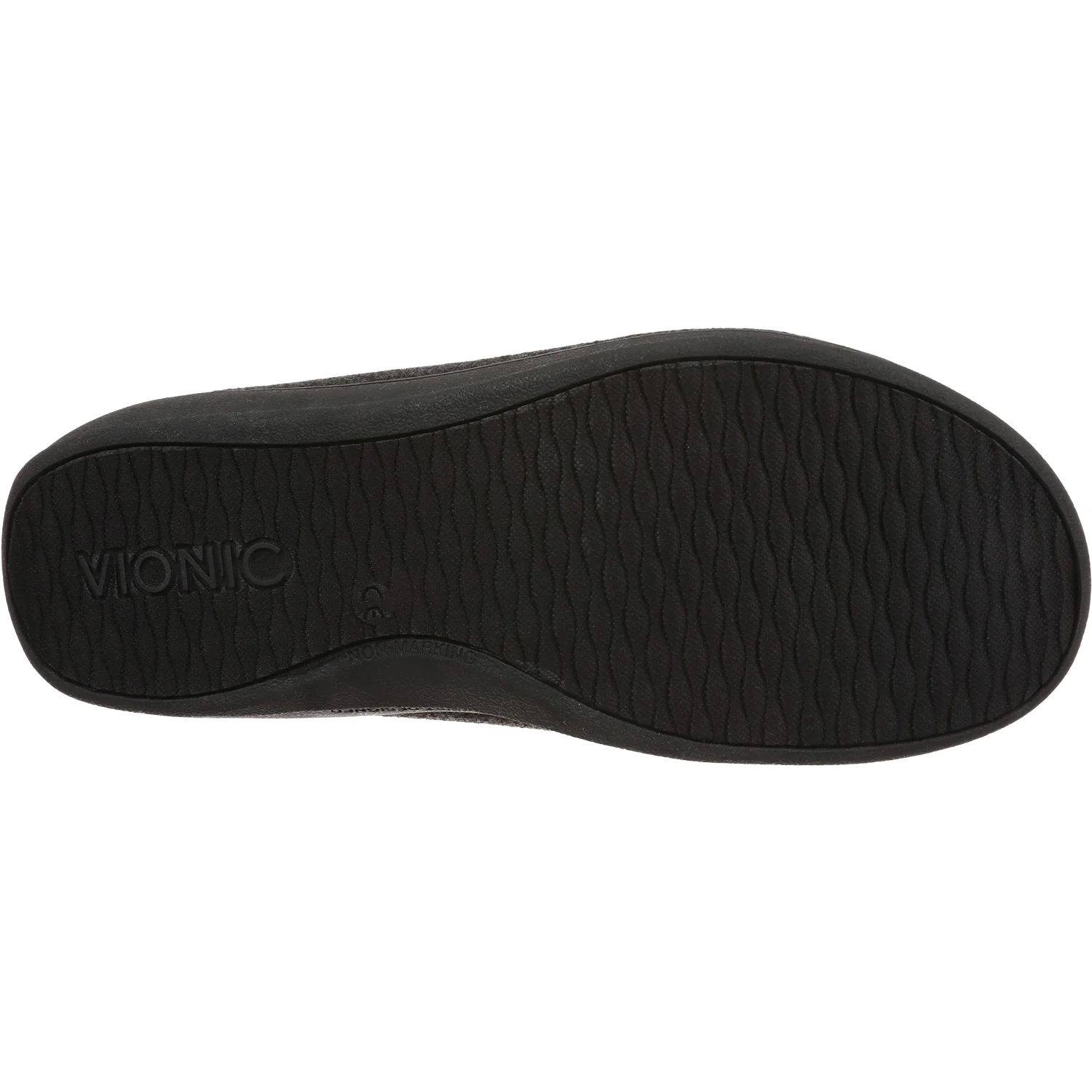 Vionic Unwind Wool Men's Slippers Black - Image 4
