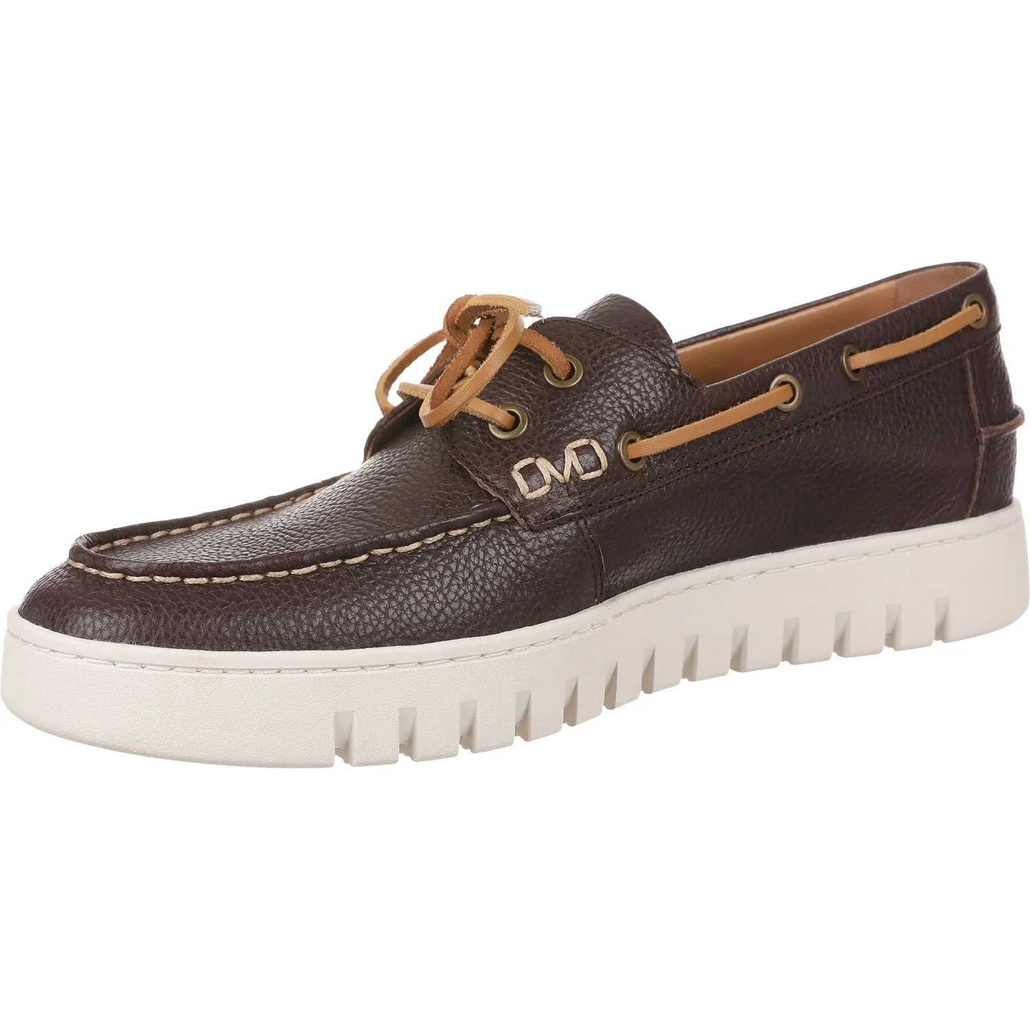 Vionic Uptown Boat Men's Slip Ons Chocolate Ganache - Image 3