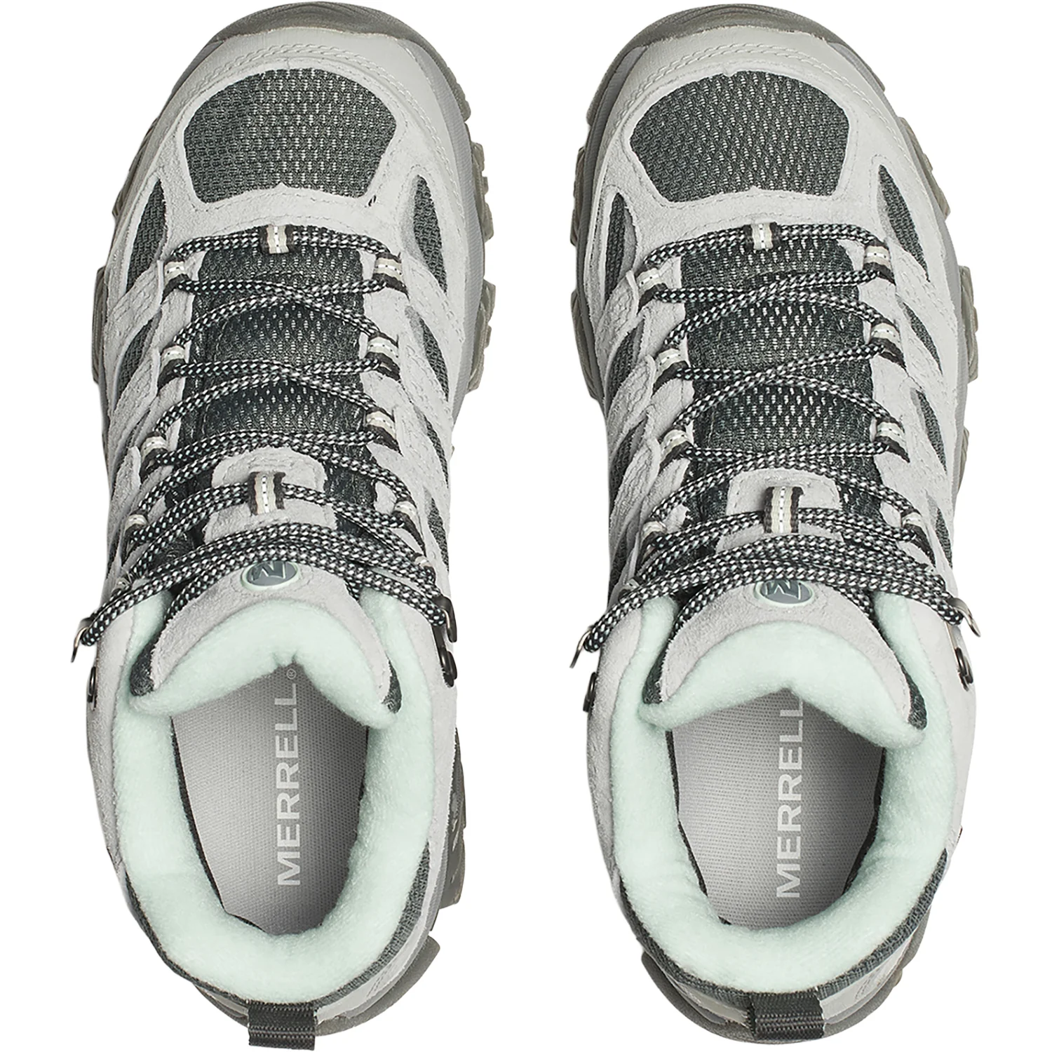 Merrell Moab 3 Mid WP Women's Hiking Shoes Alloy - Image 2