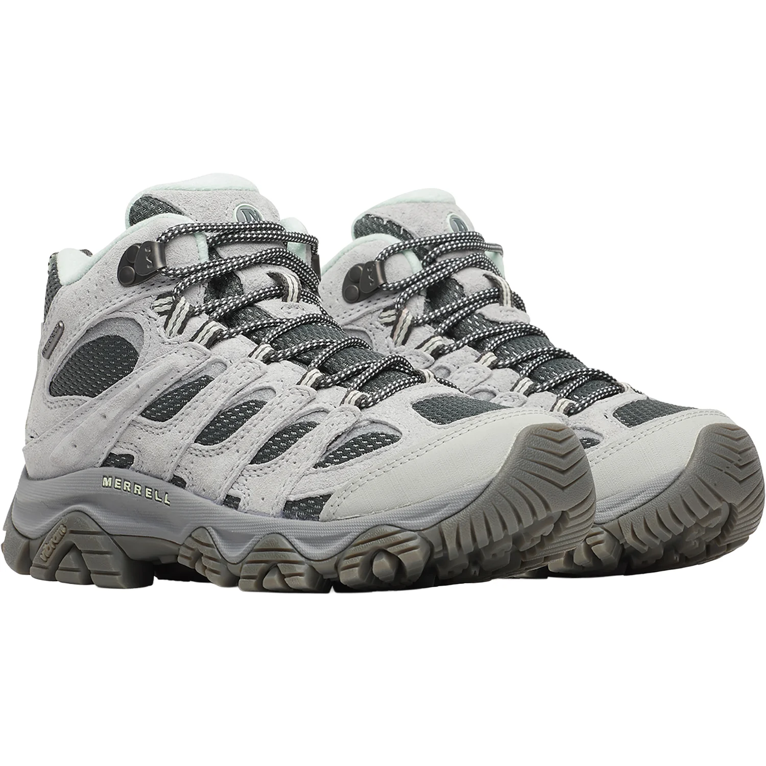 Merrell Moab 3 Mid WP Women's Hiking Shoes Alloy - Image 5