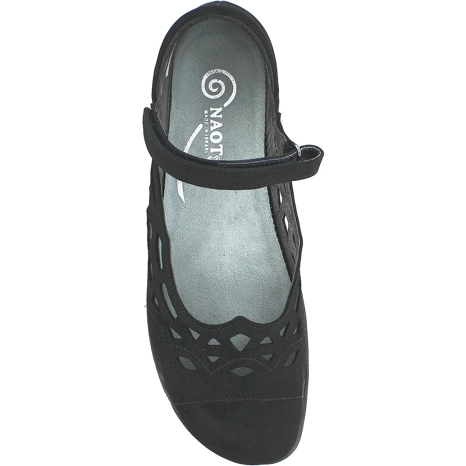 Naot Agathis Women's Mary Janes Black Velvet Nubuck - Image 2