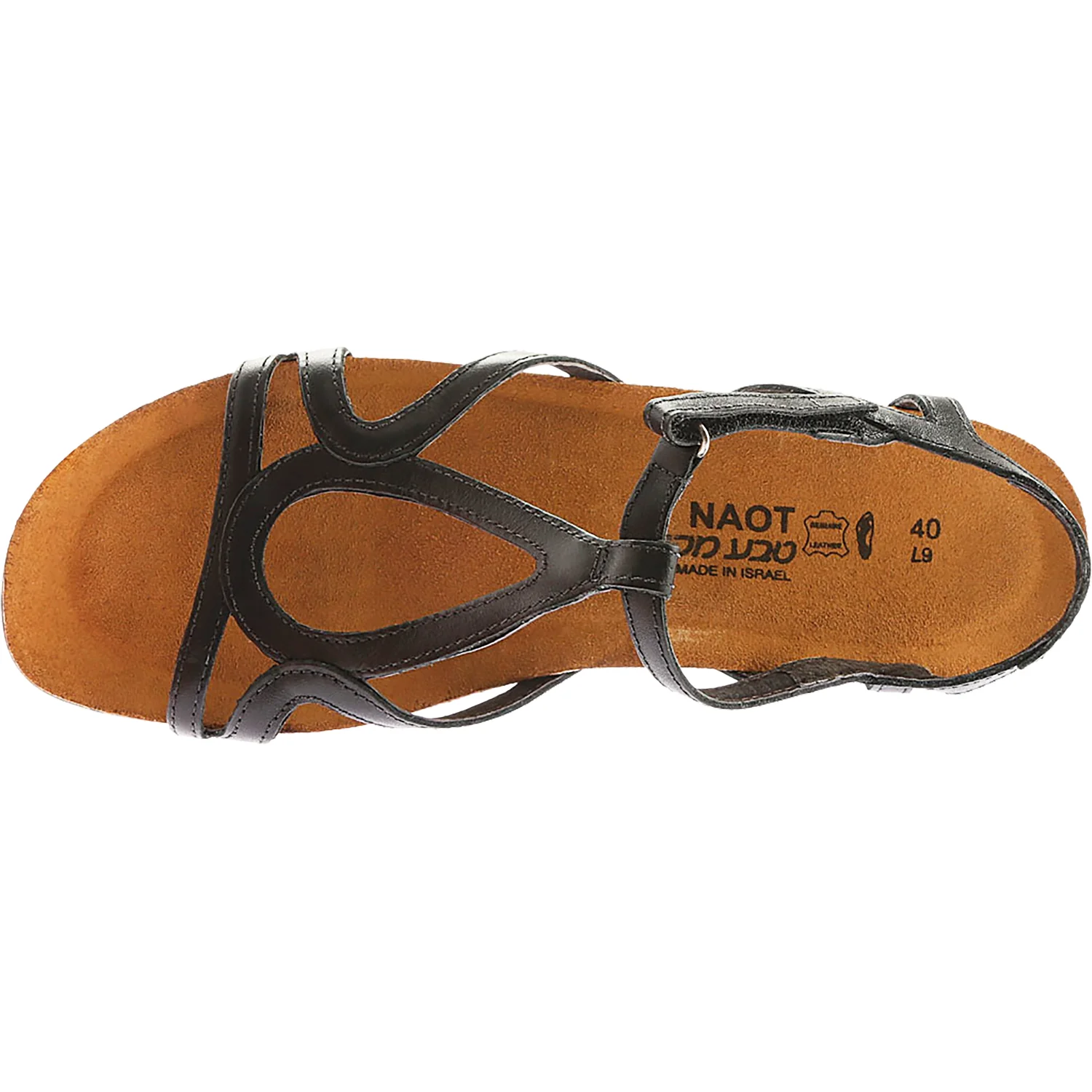 Naot Dorith Women's Sandals Black Leather - Image 2