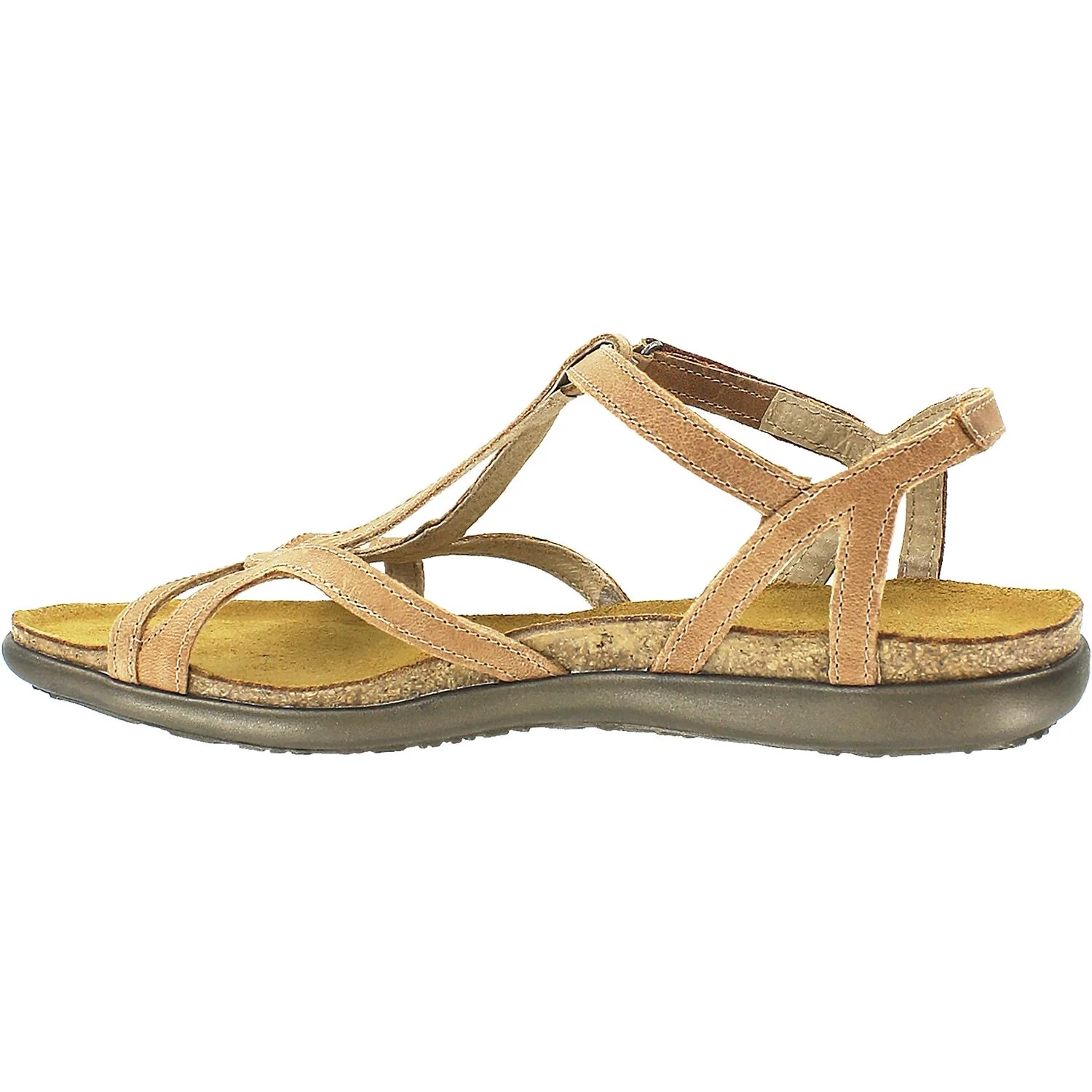 Naot Dorith Women's Slingback Sandals Latte Brown Leather - Image 3